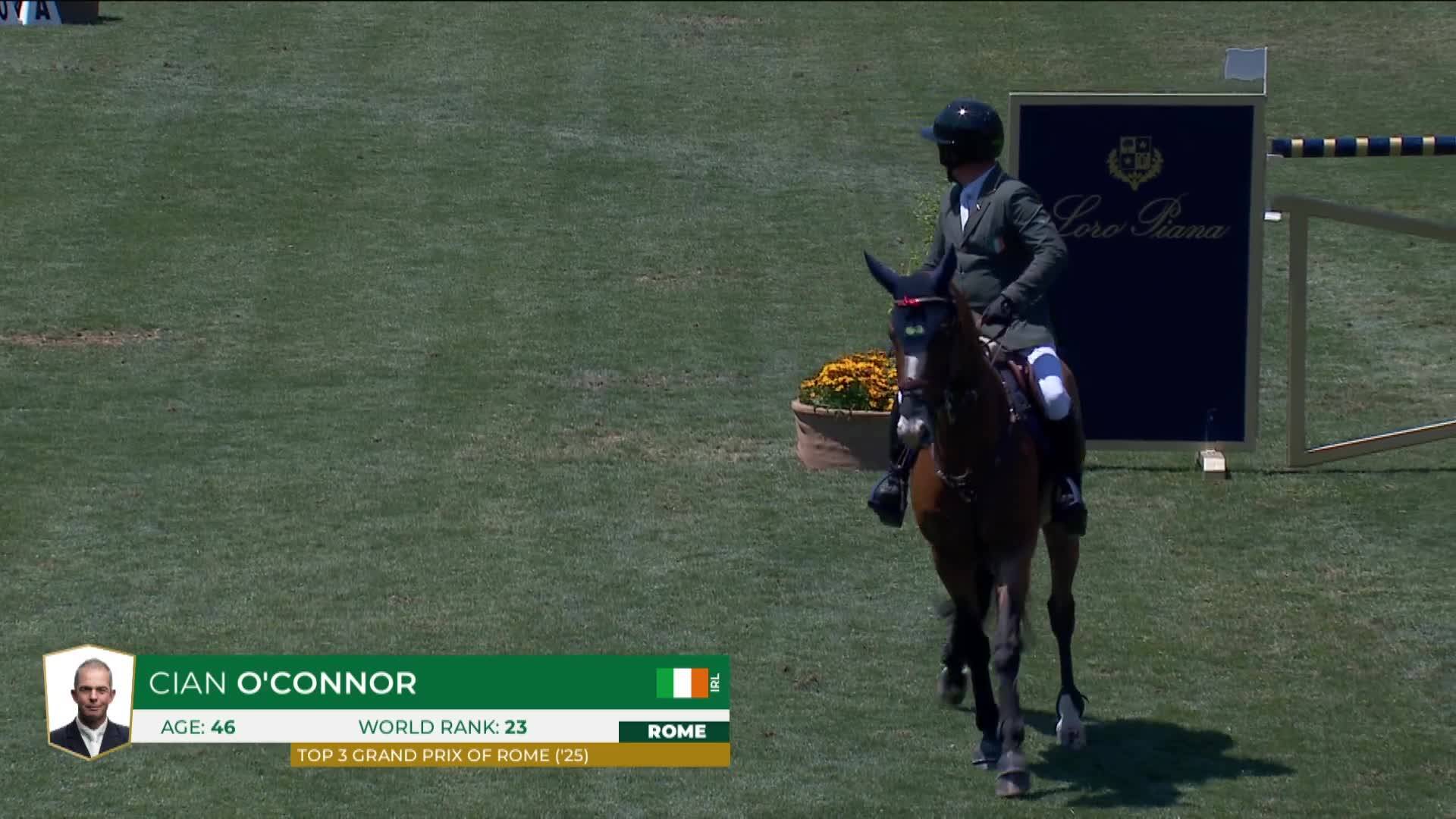 Cian O'Connor avec Kentucky Tn - CSIO 5* Rome 2026 - Manche 1