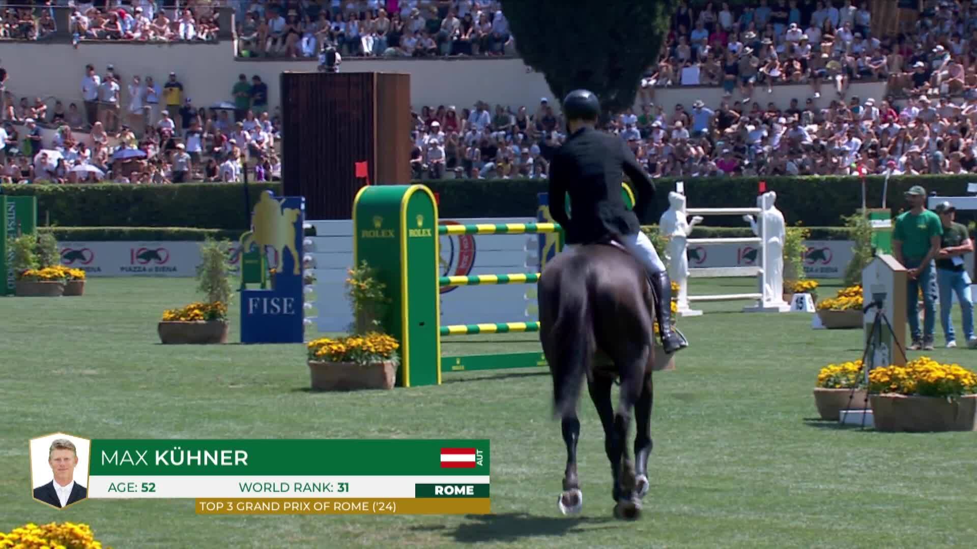 Max Kühner with Eic Cooley Jump The Q - CSIO 5* Rome 2026 - Round 1