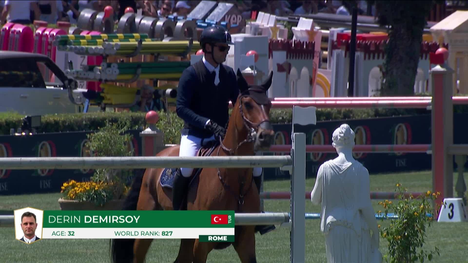 Derin Demirsoy with Csf Whipper Snapper VDL - CSIO 5* Rome 2026 - Round 1