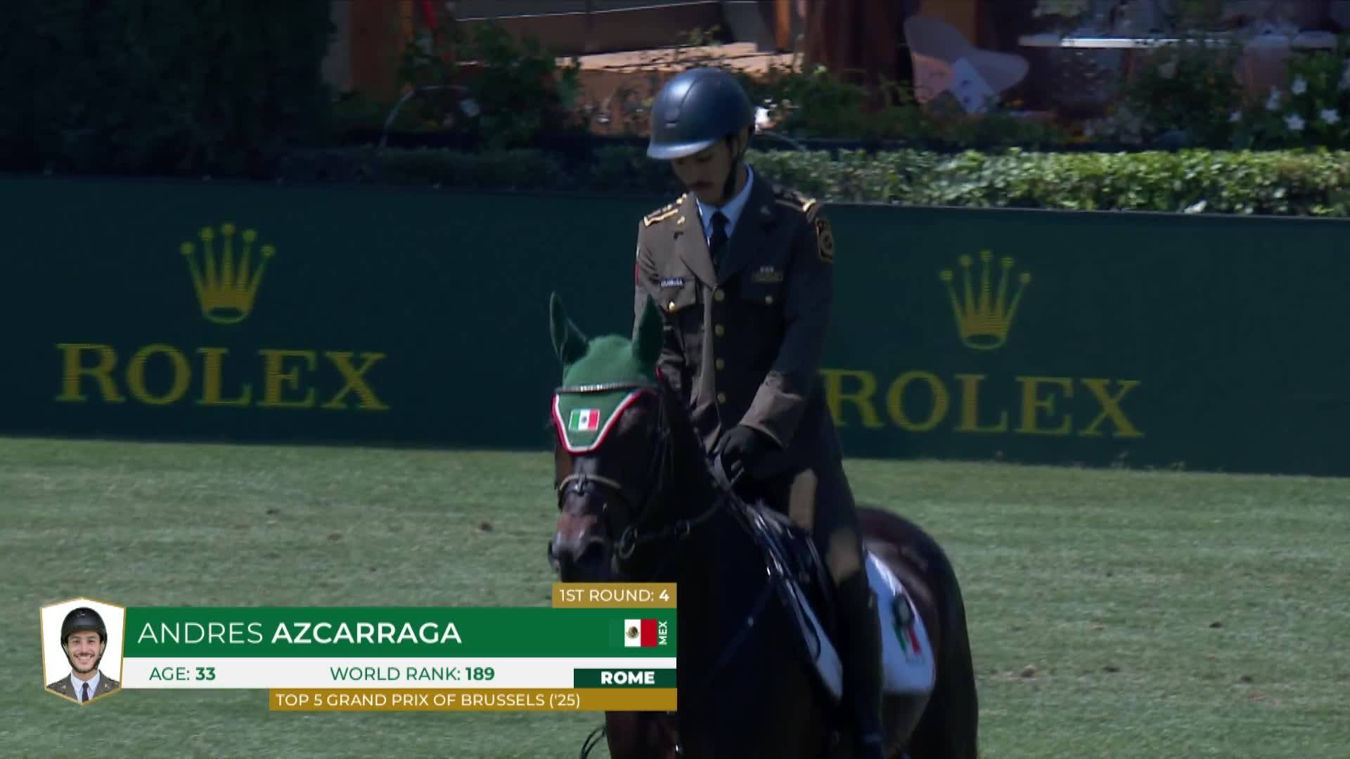 Andres Azcarraga with Contendros 2 - CSIO 5* Rome 2026 - Round 2