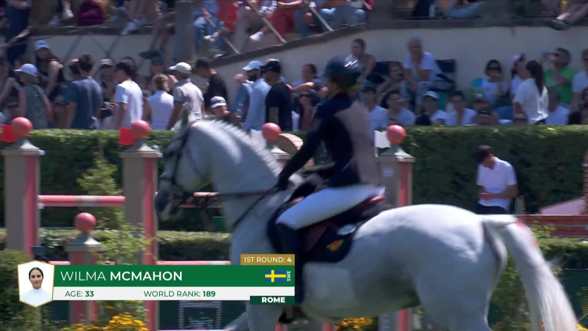 Wilma Mcmahon  with Cicci Bjn - CSIO 5* Rome 2026 - Round 2