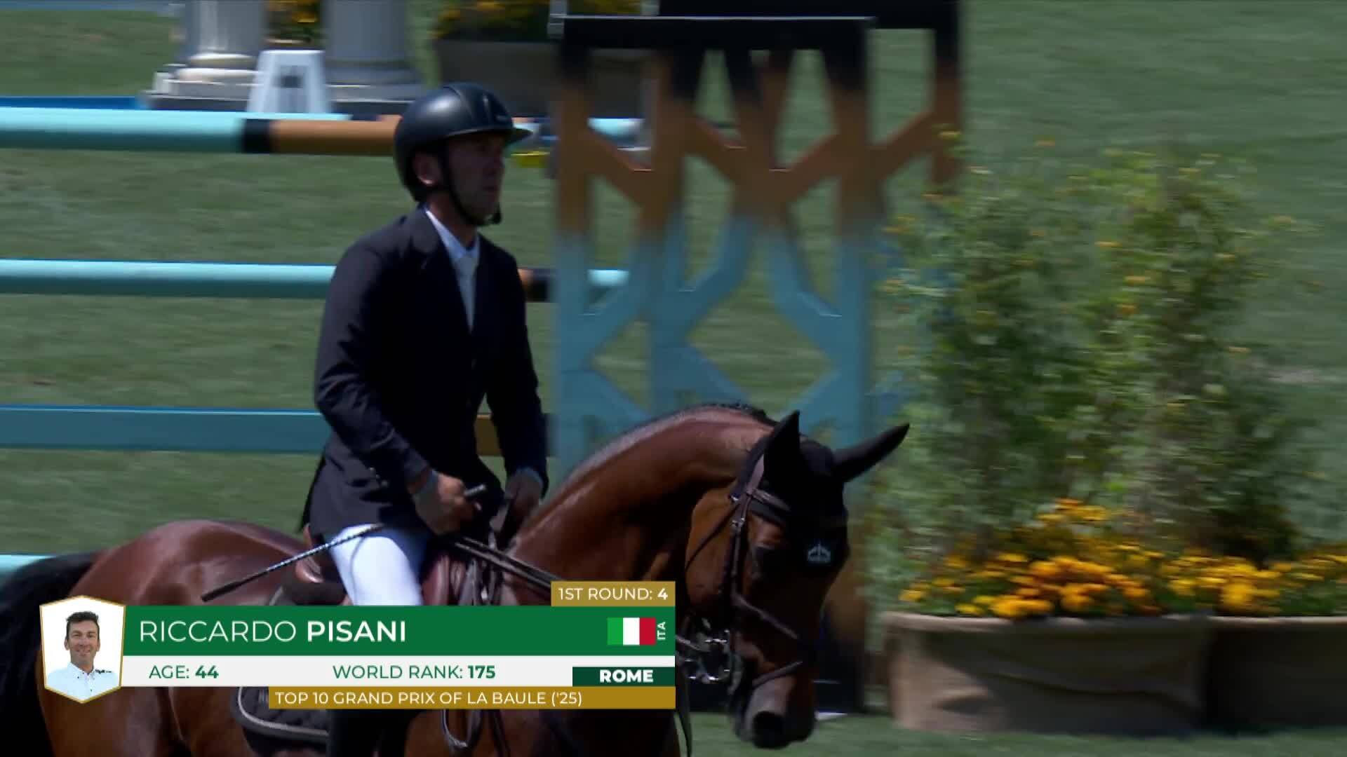 Riccardo Pisani with Chacco's Lawito Ps - CSIO 5* Rome 2026 - Round 2