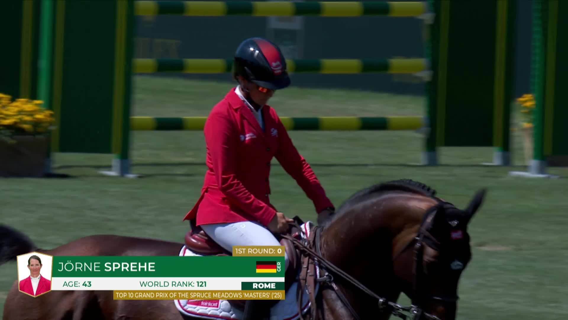 Jörne Sprehe with Toys - CSIO 5* Rome 2026 - Round 2