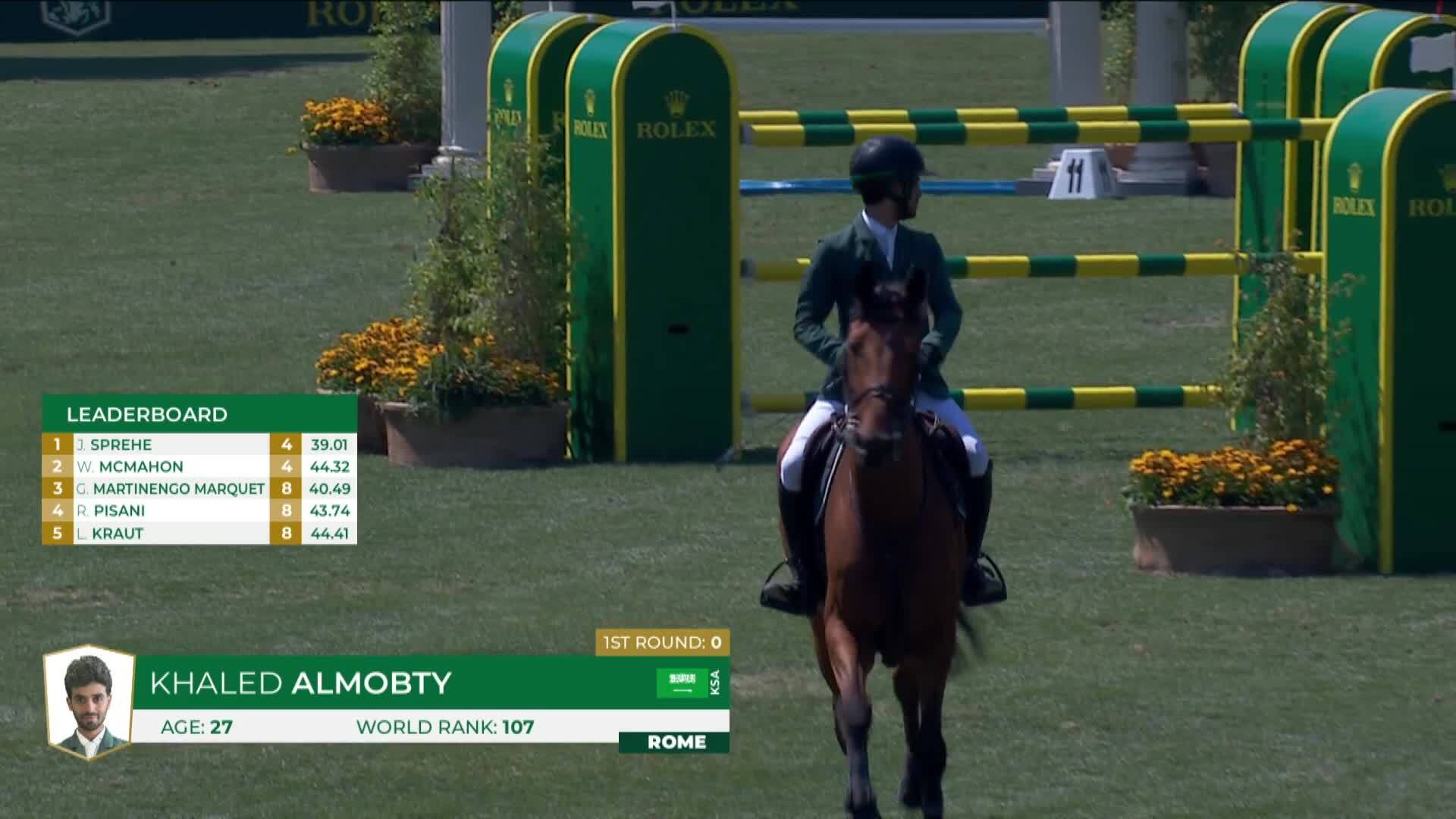 Khaled Almobty with Diana du Plevau Z - CSIO 5* Rome 2026 - Round 2