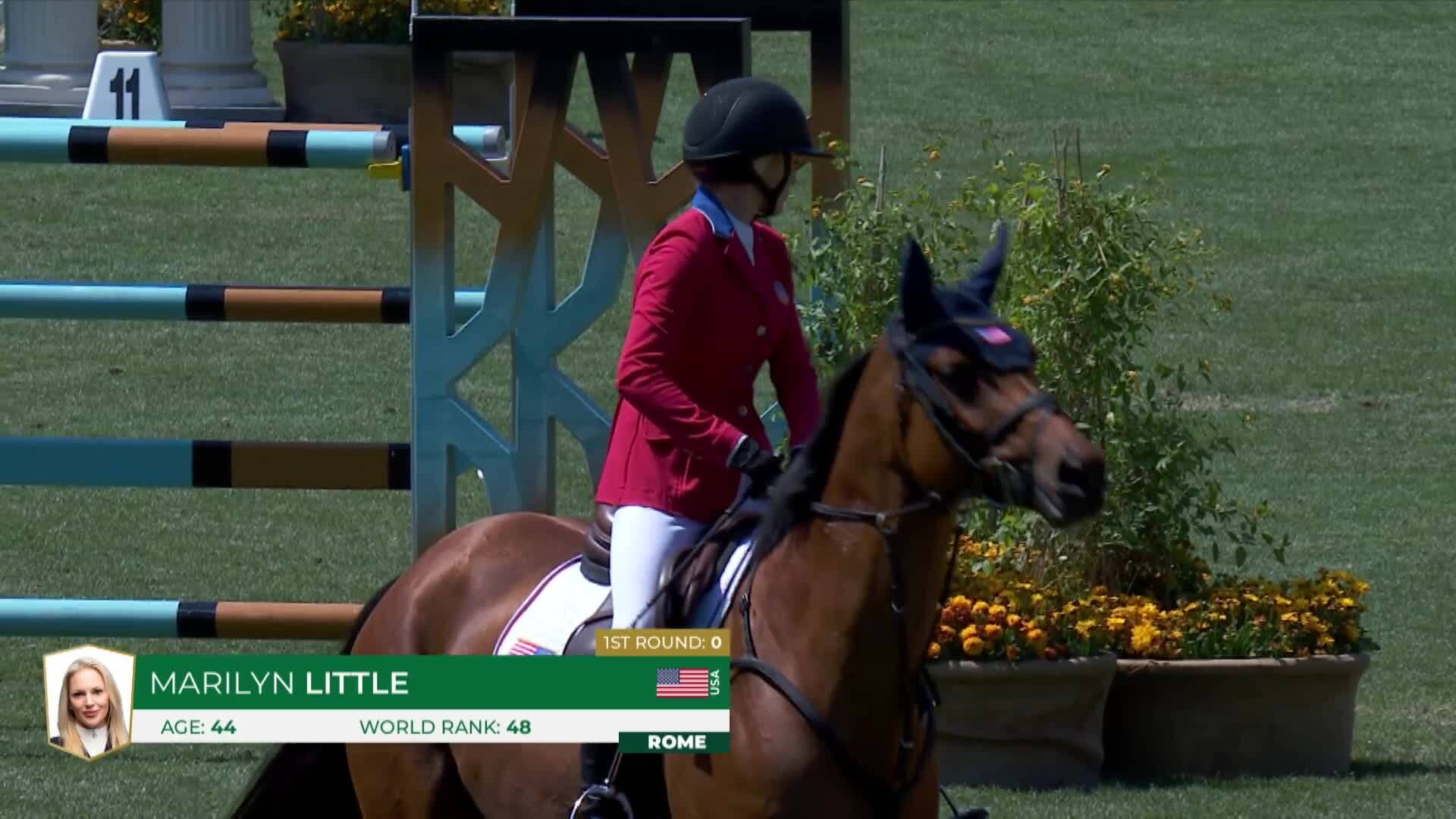 Marilyn Little with La Contessa - CSIO 5* Rome 2026 - Round 2