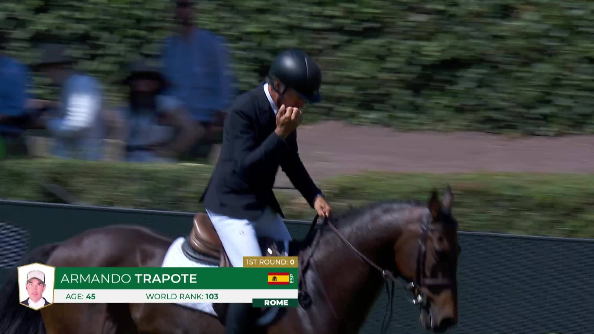 Armando Trapote with Tornado Vs - CSIO 5* Rome 2026 - Round 2