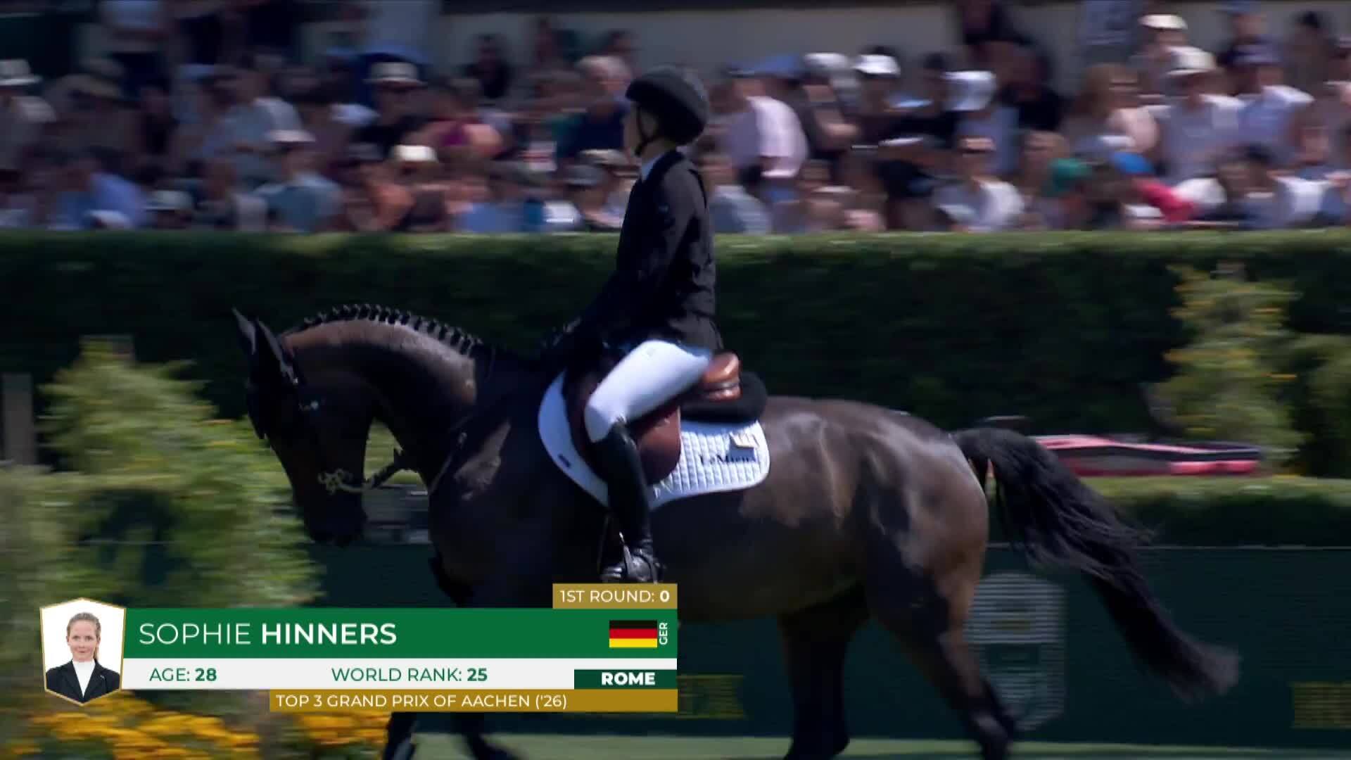 Sophie Hinners with Iron Dames Combella - CSIO 5* Rome 2026 - Round 2