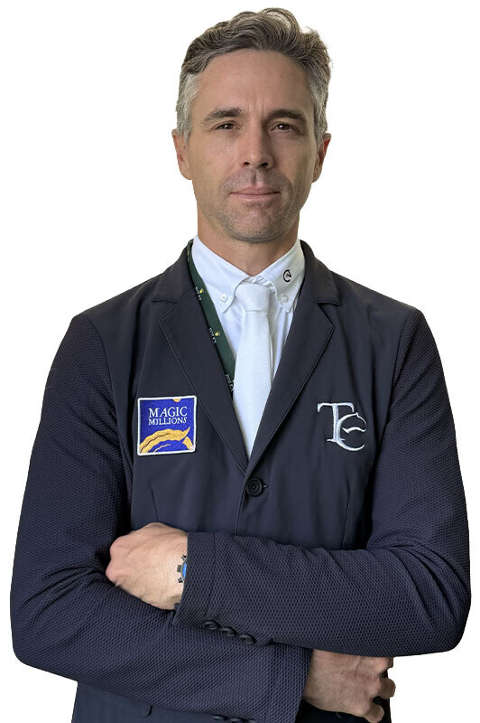 Oliver Lazarus avec Conbalthago Ps - CSIO 5* La Baule 2026 - Manche 1