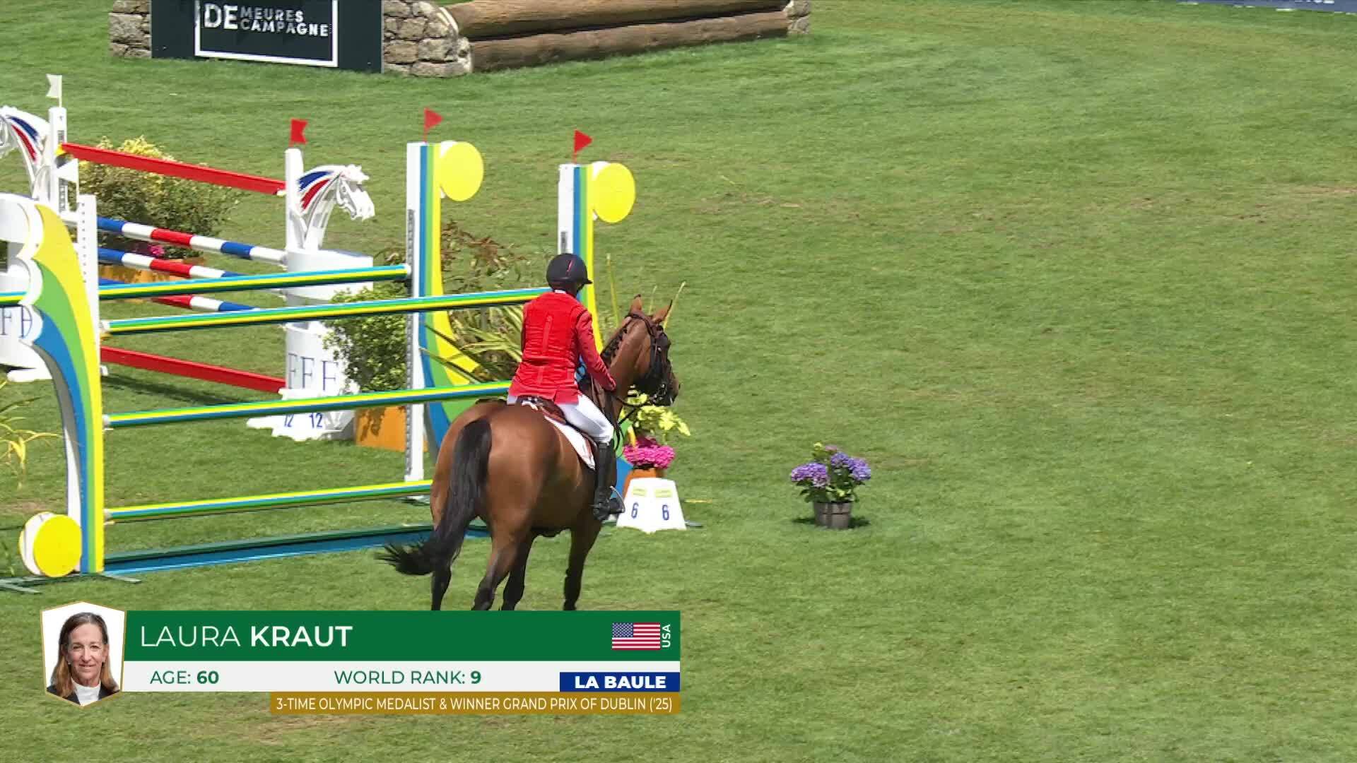 Laura Kraut avec Bisquetta - CSIO 5* La Baule 2026 - Manche 1