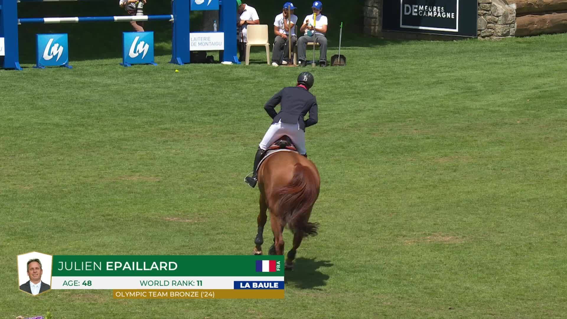 Julien Epaillard avec Fringan de Vesquerie - CSIO 5* La Baule 2026 - Manche 1