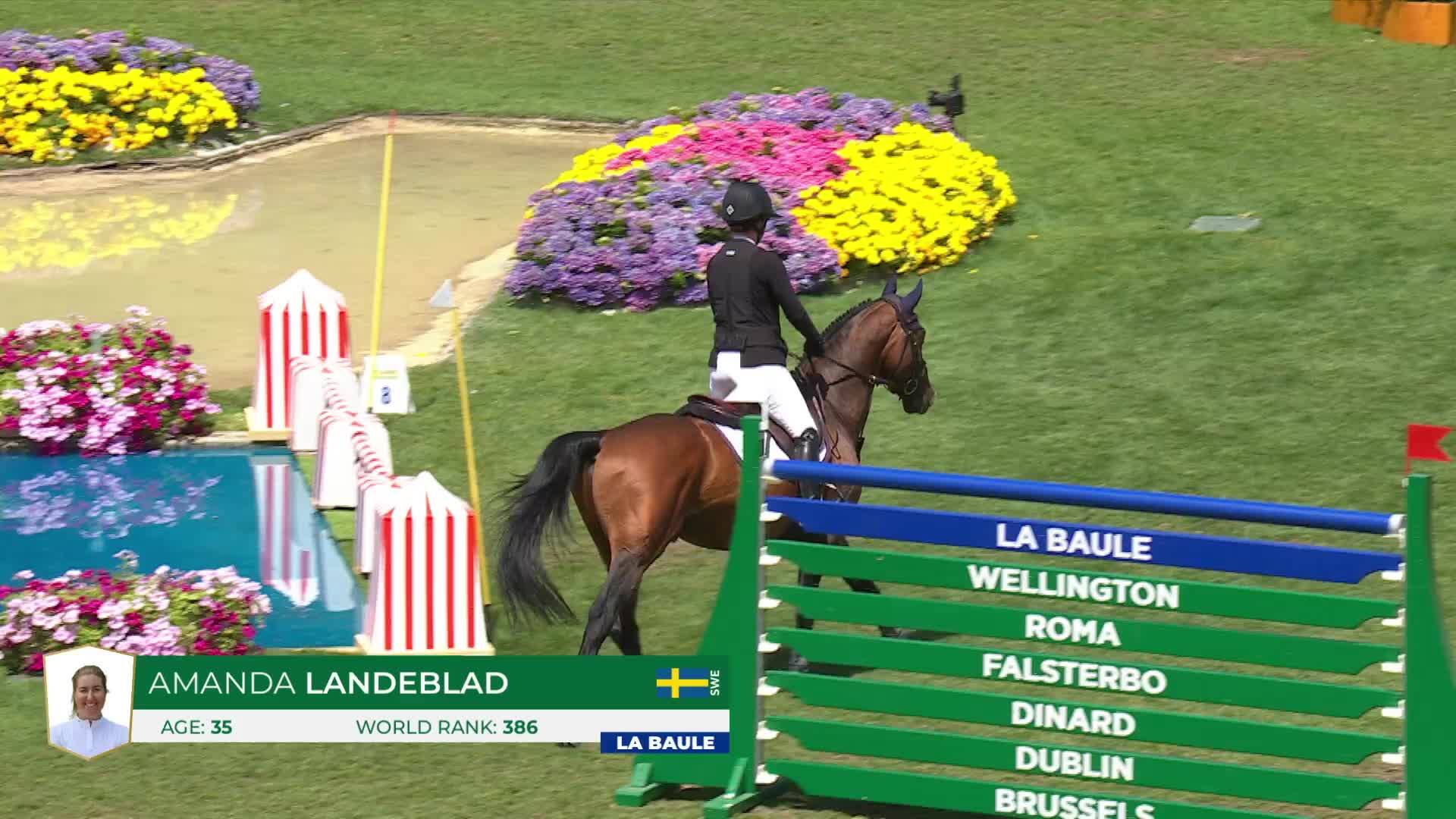 Amanda Landeblad avec Springfield 21 - CSIO 5* La Baule 2026 - Manche 1