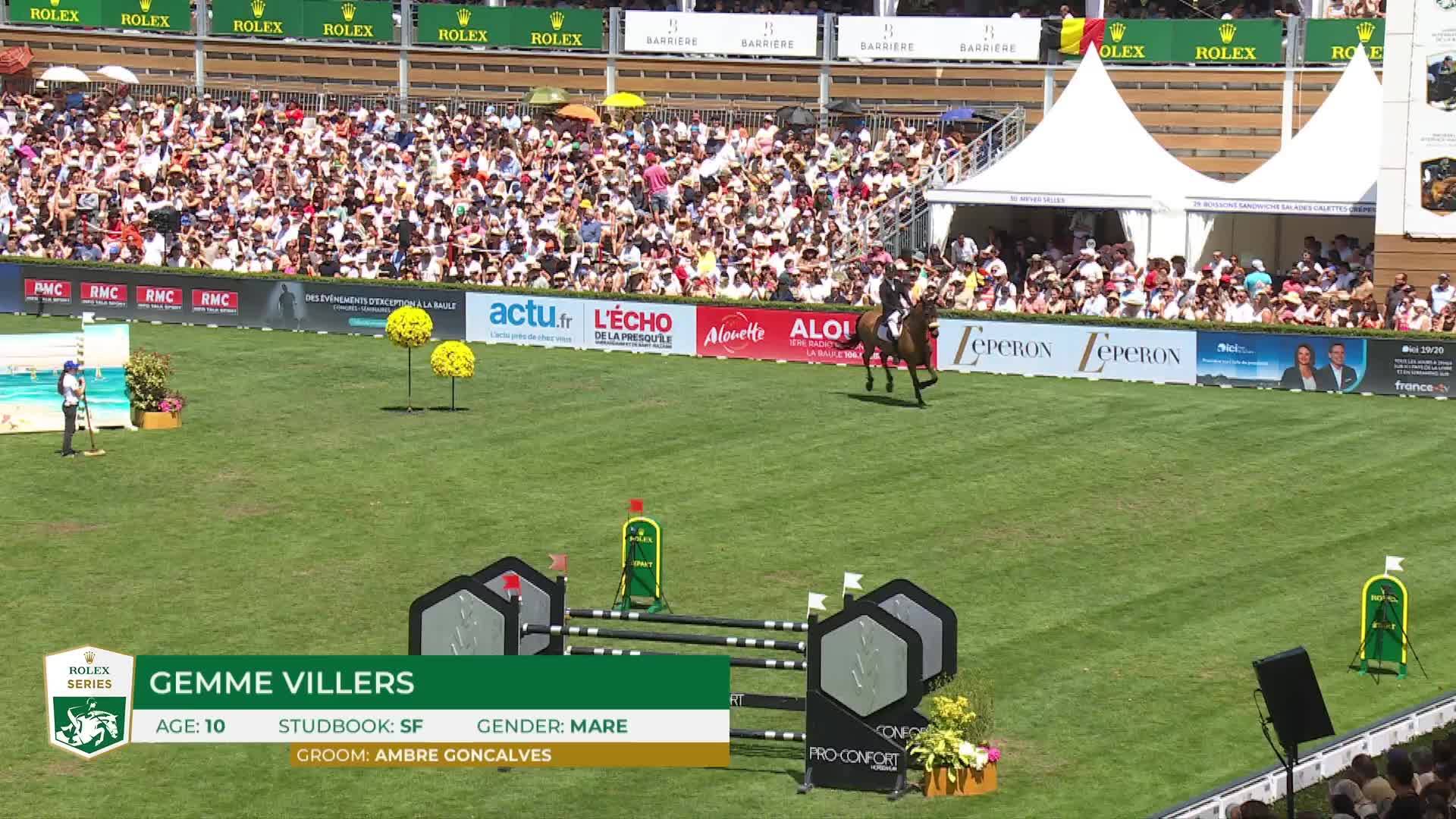 Pedro Junqueira Muylaert avec Gemme Villers - CSIO 5* La Baule 2026 - Manche 1