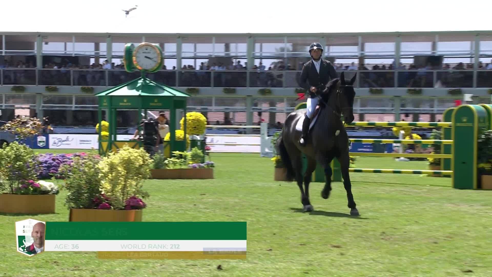 Nicolas Sers avec Eleven de Riverland - CSIO 5* La Baule 2026 - Manche 1