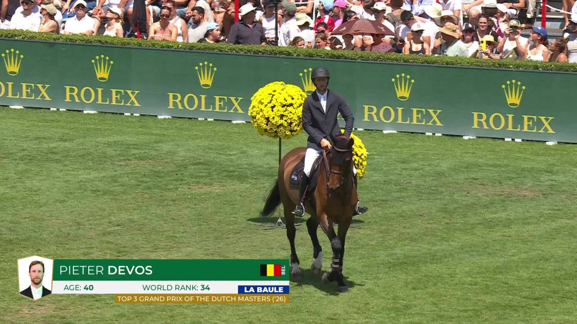 Pieter Devos avec Casual Dv Z - CSIO 5* La Baule 2026 - Manche 1