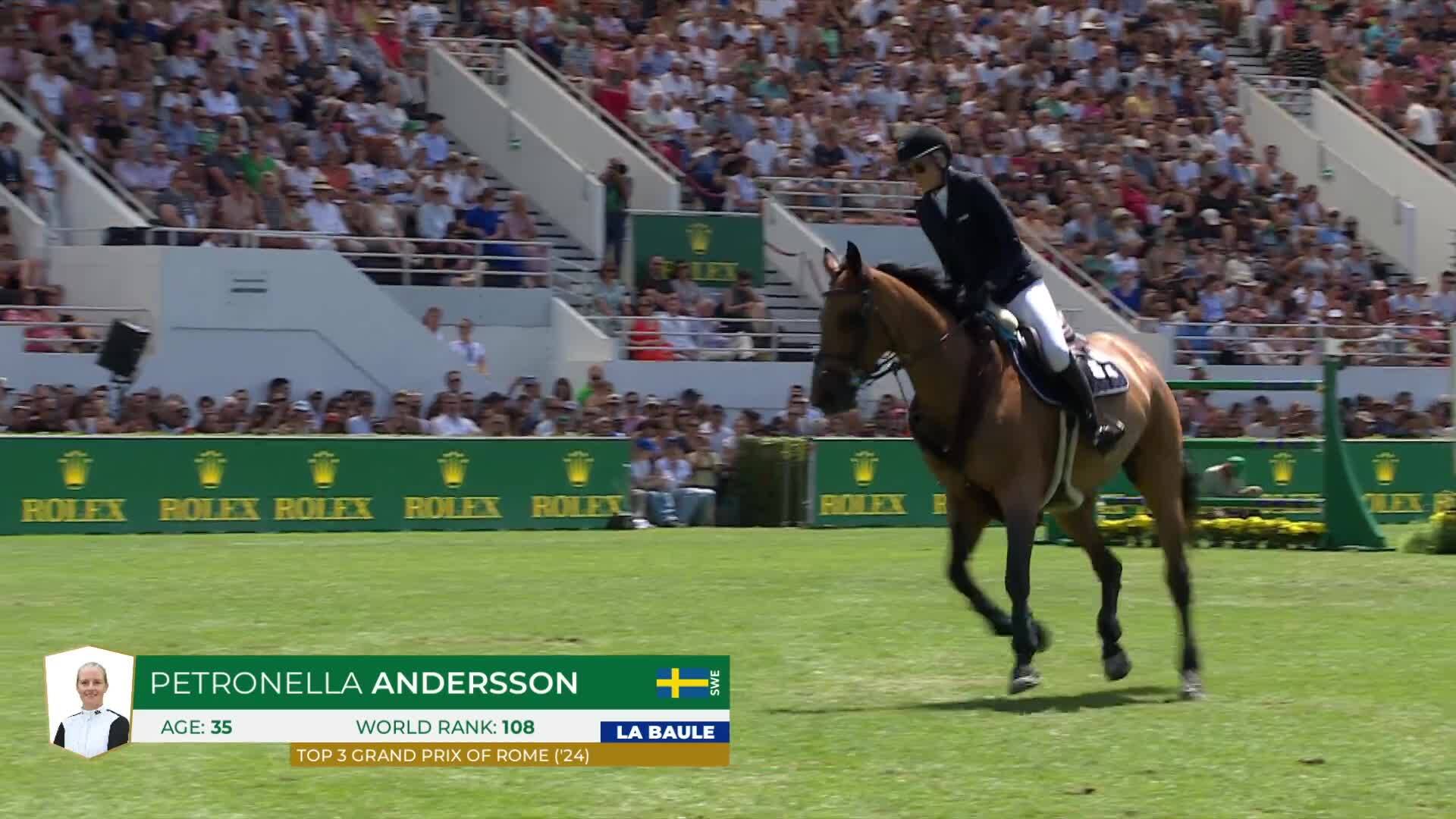 Petronella Andersson with Odina Van Klapscheut - CSIO 5* La Baule 2026 - Round 1