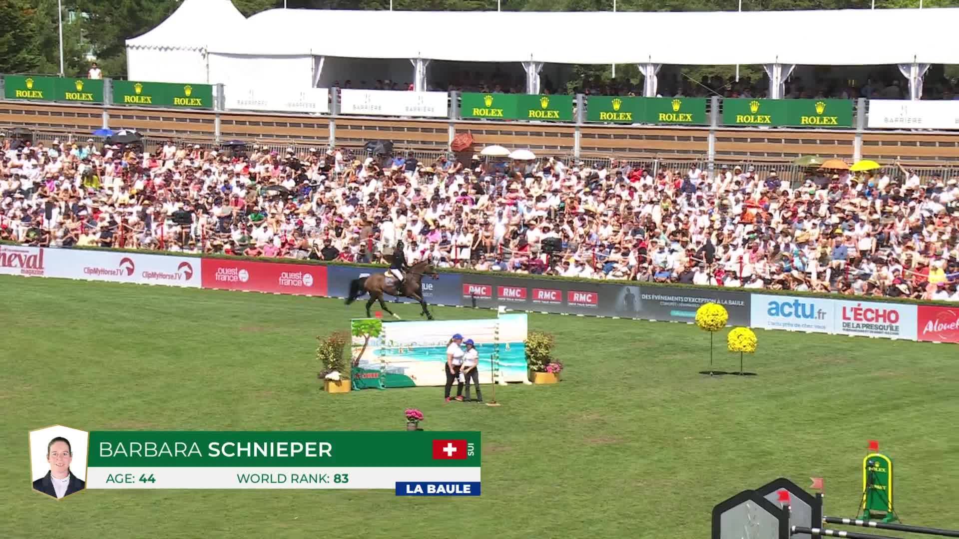 Barbara Schnieper with Canice - CSIO 5* La Baule 2026 - Round 1