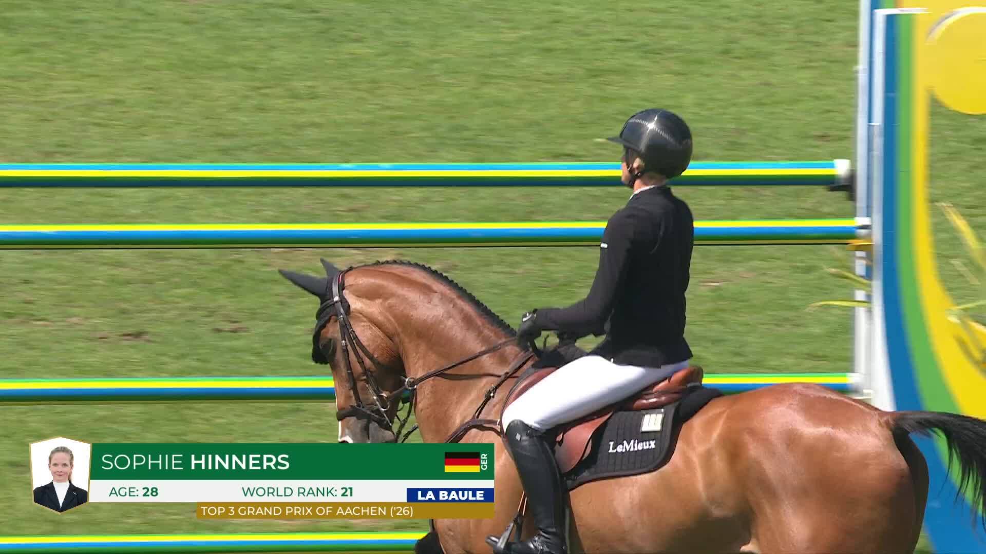 Sophie Hinners avec Iron Dames Singclair - CSIO 5* La Baule 2026 - Manche 1