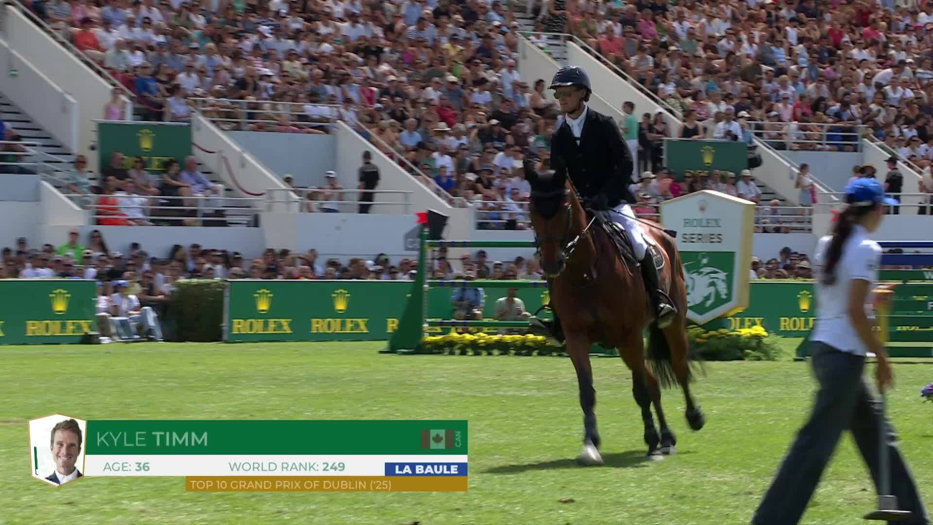Kyle Timm with Glamour du Chanu - CSIO 5* La Baule 2026 - Round 1