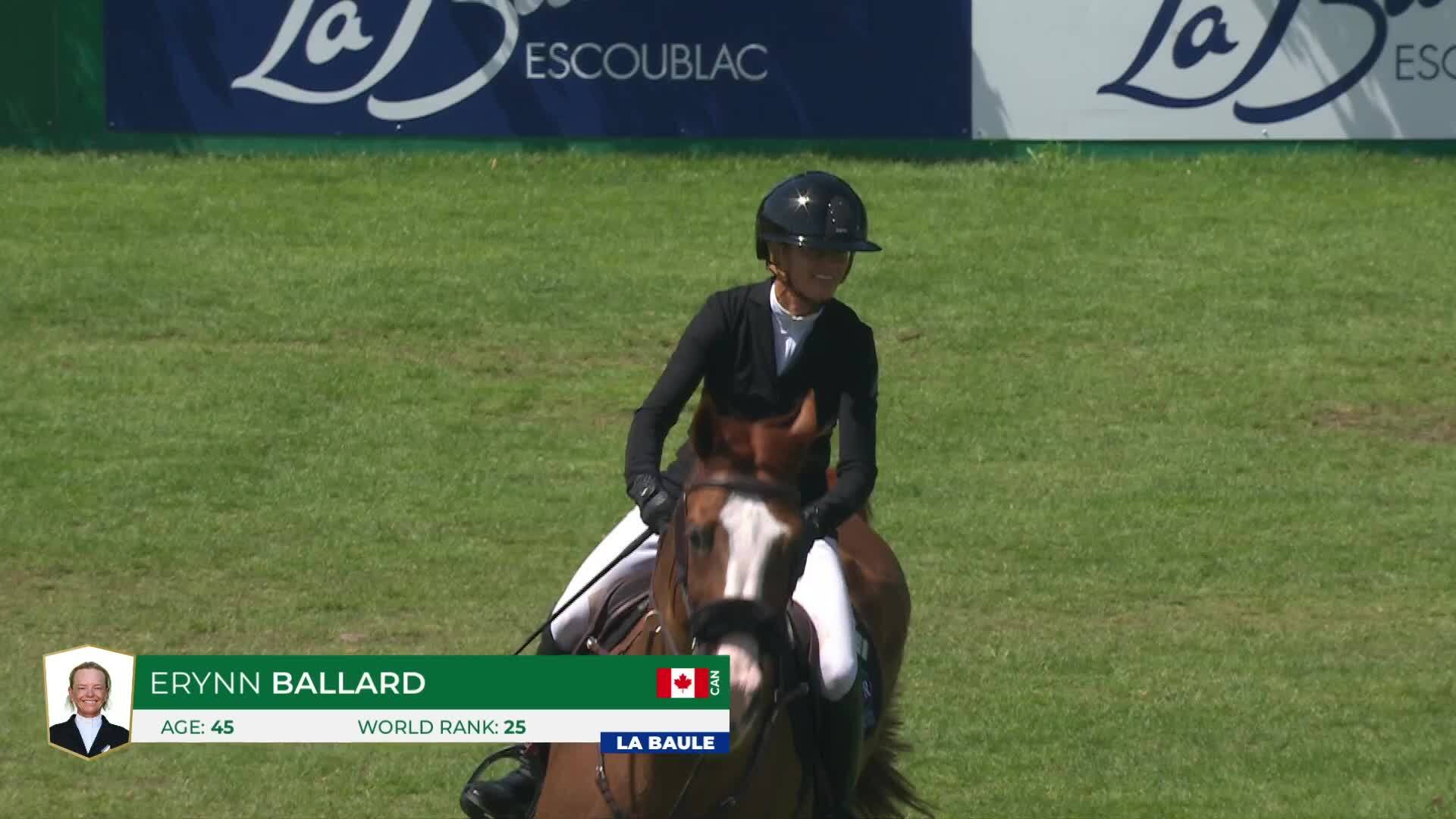 Erynn Ballard avec De Flor 111 Z Santa Rosa - CSIO 5* La Baule 2026 - Manche 1