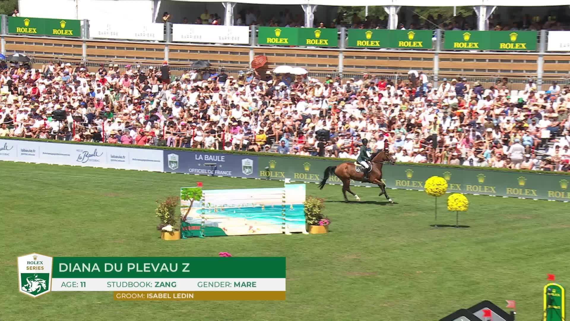 Khaled Almobty with Diana du Plevau Z - CSIO 5* La Baule 2026 - Round 1