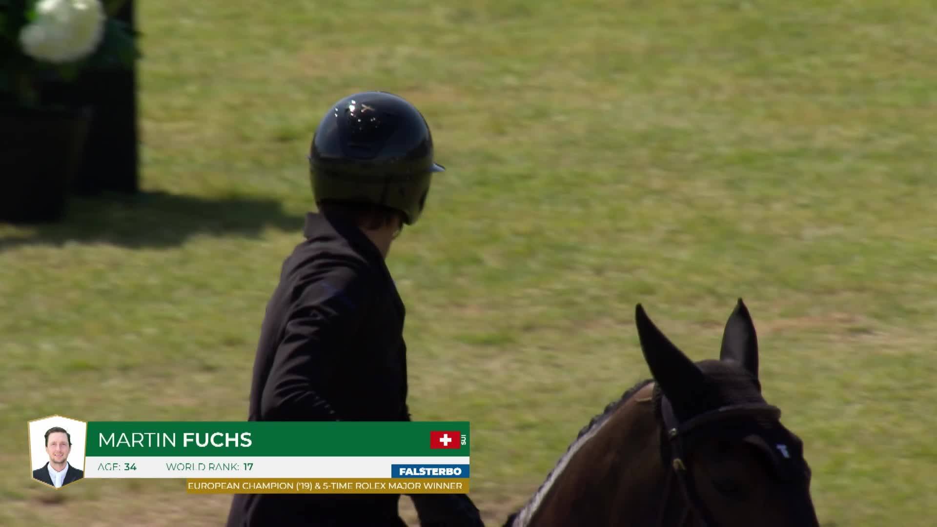 Martin Fuchs avec Conner Jei - CSIO 5* Falsterbo 2026 - Manche 1