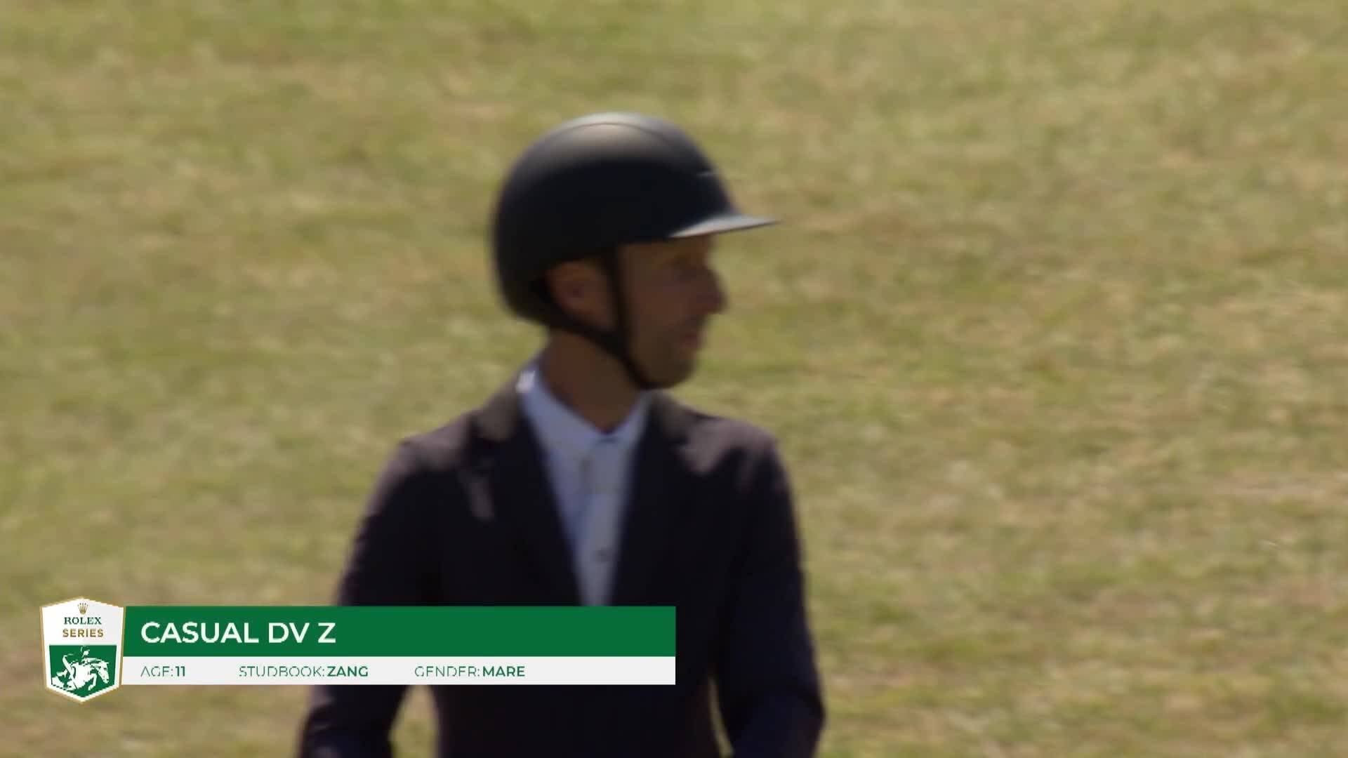 Pieter Devos avec Casual Dv Z - CSIO 5* Falsterbo 2026 - Manche 1