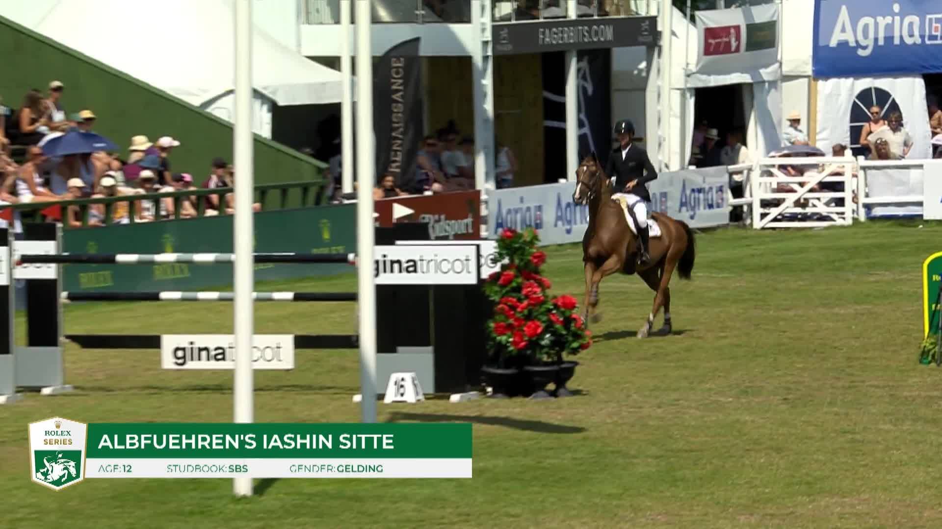 Steve Guerdat with Albfuehren's Iashin Sitte - CSIO 5* Falsterbo 2026 - Round 1