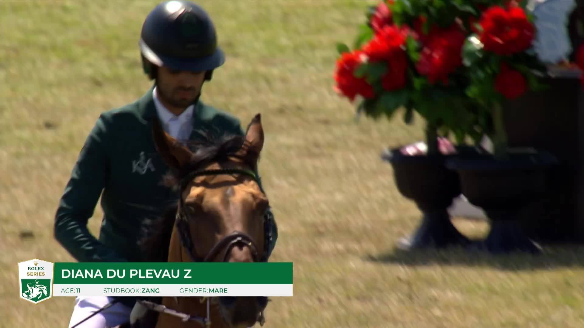 Khaled Almobty with Diana du Plevau Z - CSIO 5* Falsterbo 2026 - Round 1