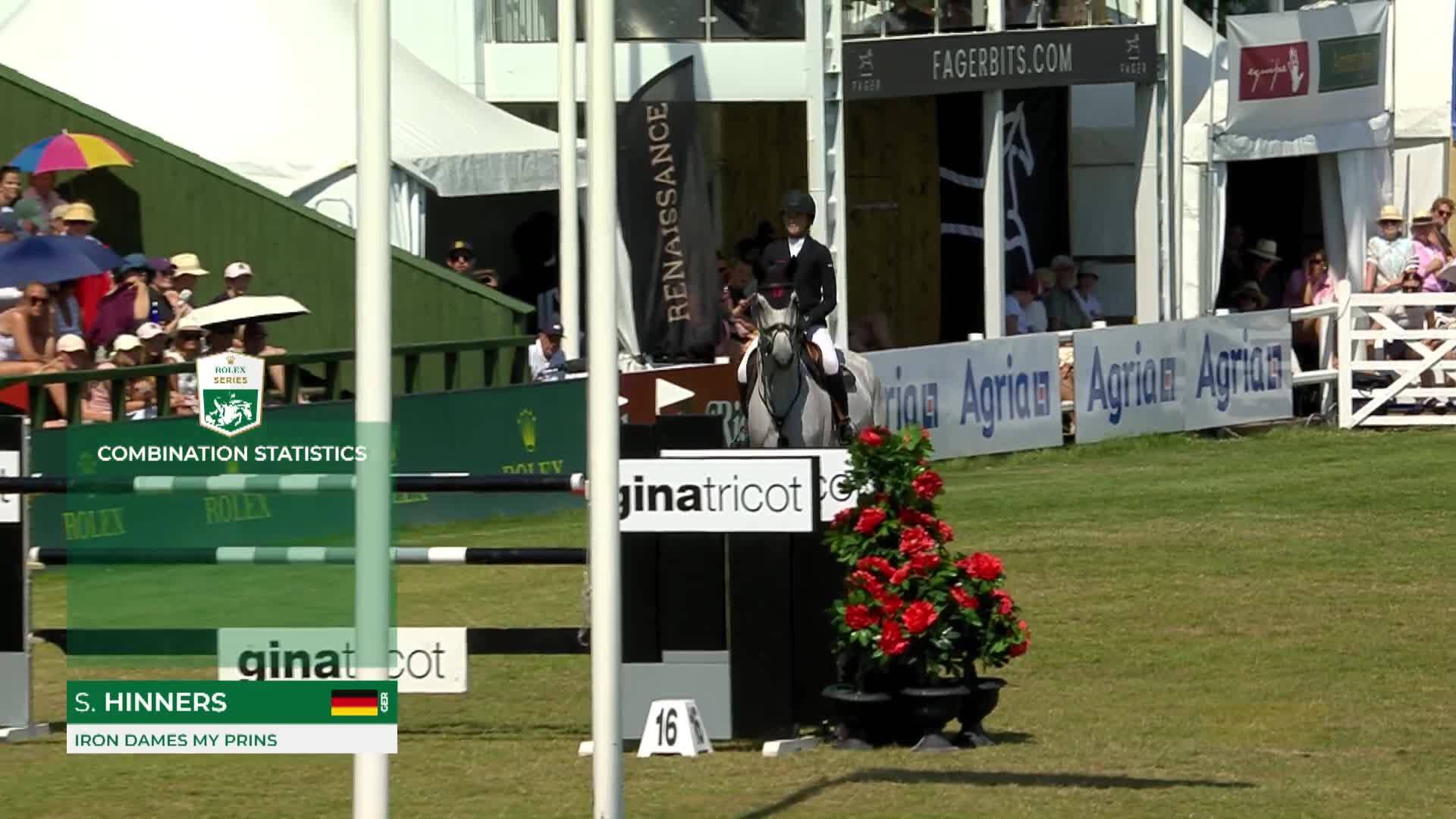 Sophie Hinners with Iron Dames My Prins - CSIO 5* Falsterbo 2026 - Round 1