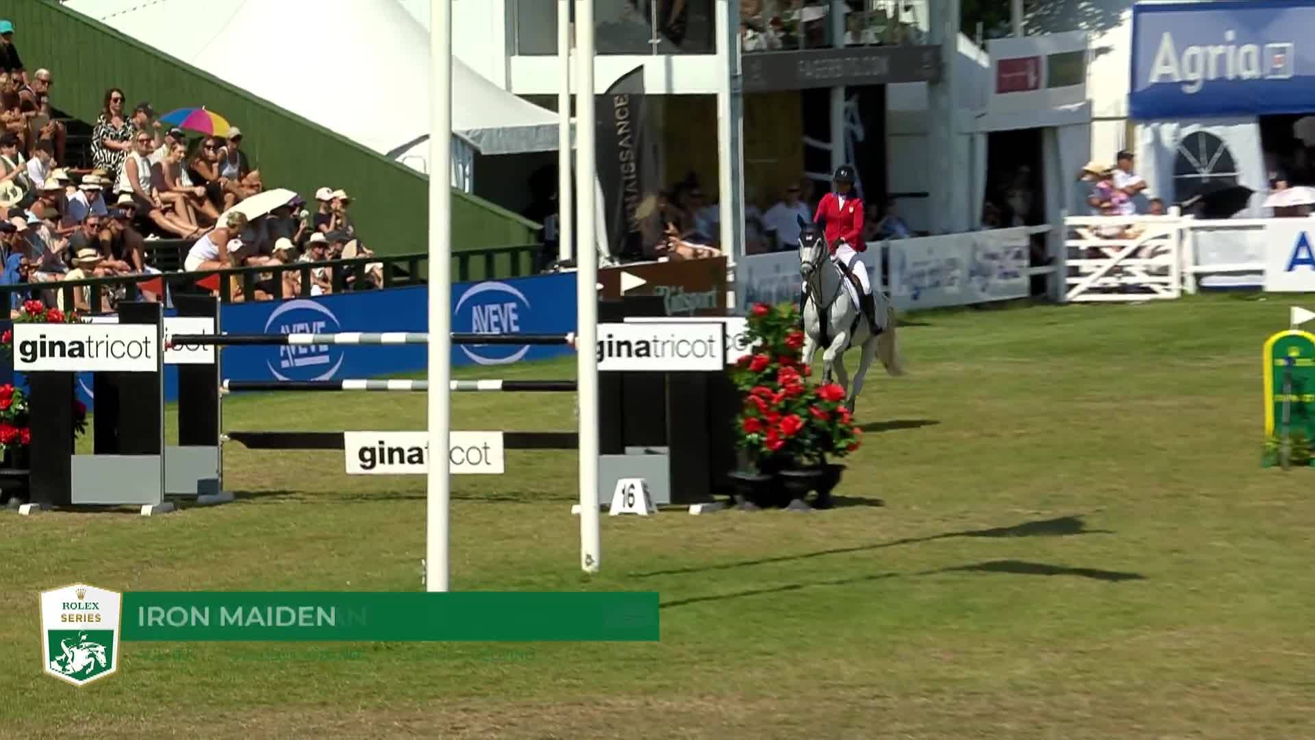 Mimi Gochman avec Iron Maiden - CSIO 5* Falsterbo 2026 - Manche 1