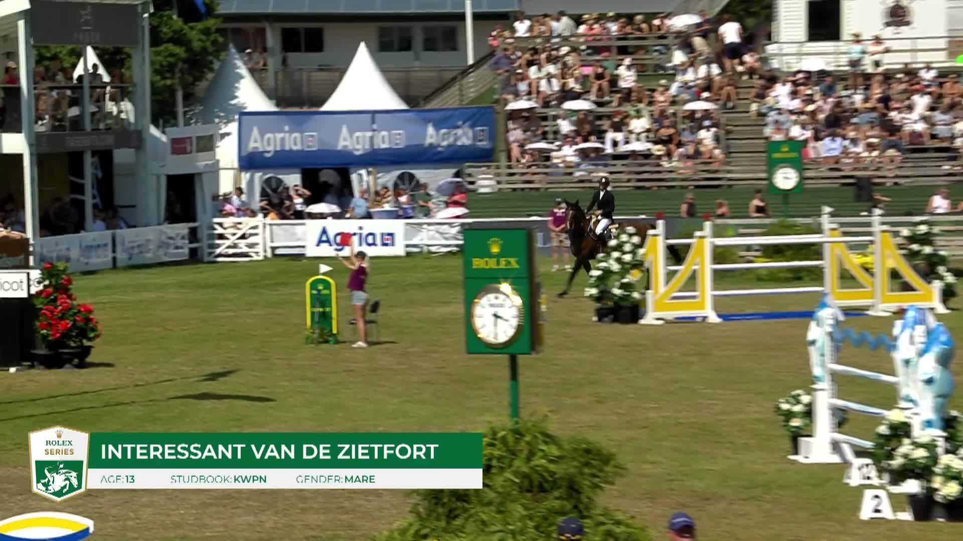 Tom Schellekens avec Interessant Van de Zietfort - CSIO 5* Falsterbo 2026 - Manche 1