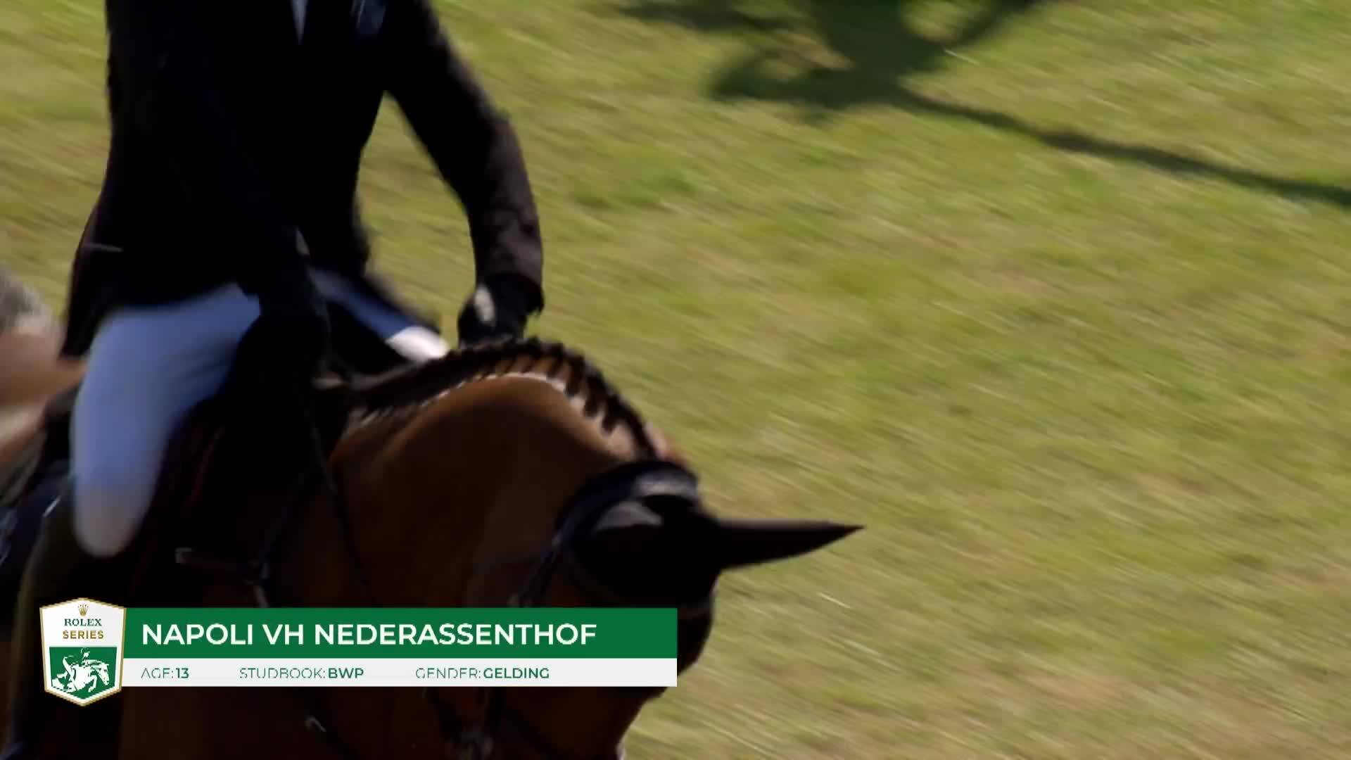 Andreas Schou avec Napoli Vh Nederassenthof - CSIO 5* Falsterbo 2026 - Manche 1