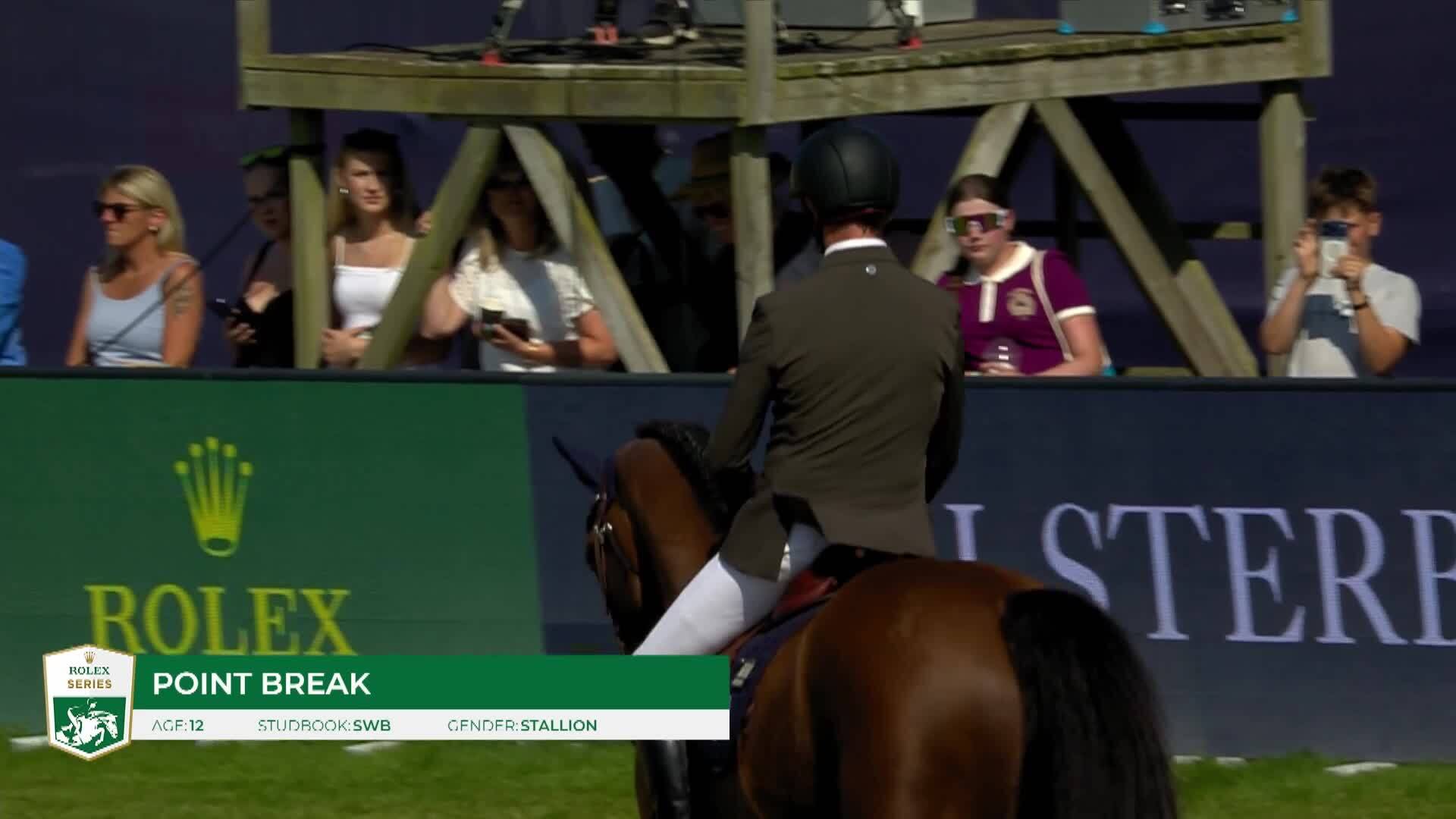 Ben Maher with Point Break - CSIO 5* Falsterbo 2026 - Round 2
