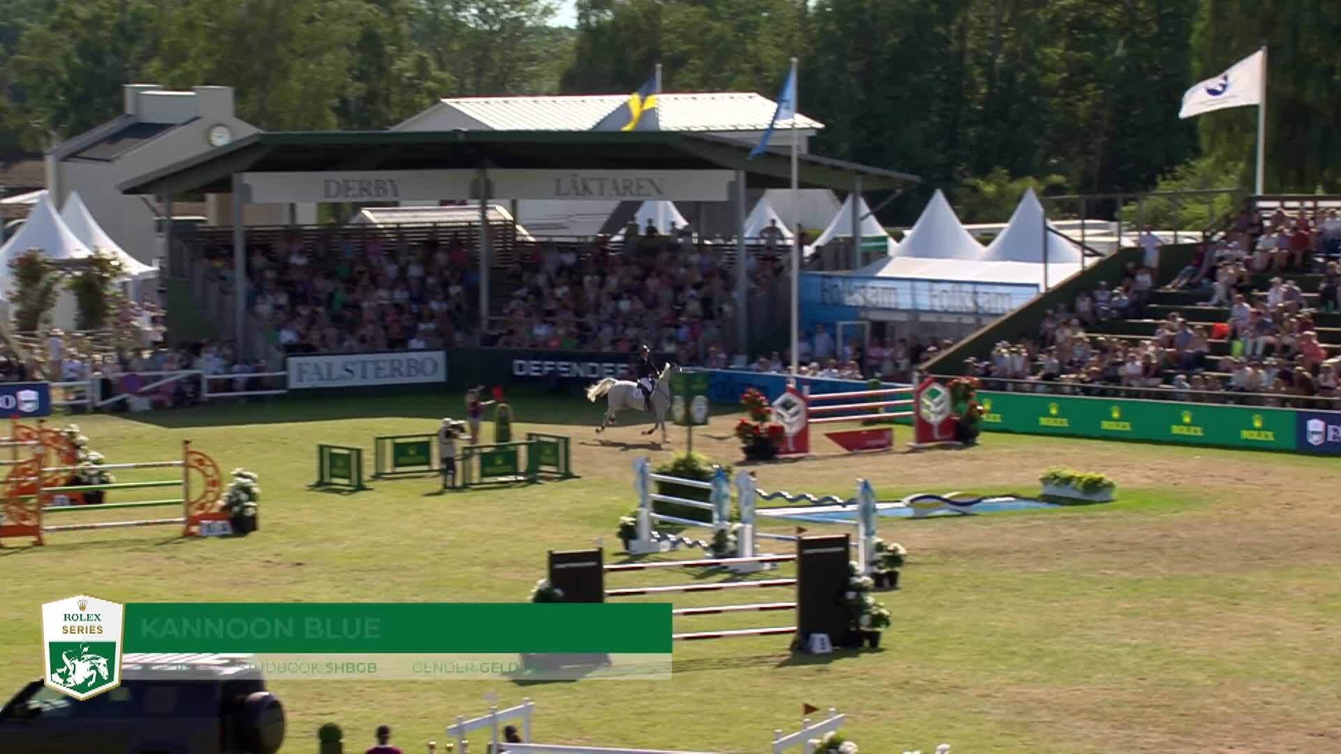 Trevor Breen with Kannoon Blue - CSIO 5* Falsterbo 2026 - Round 2