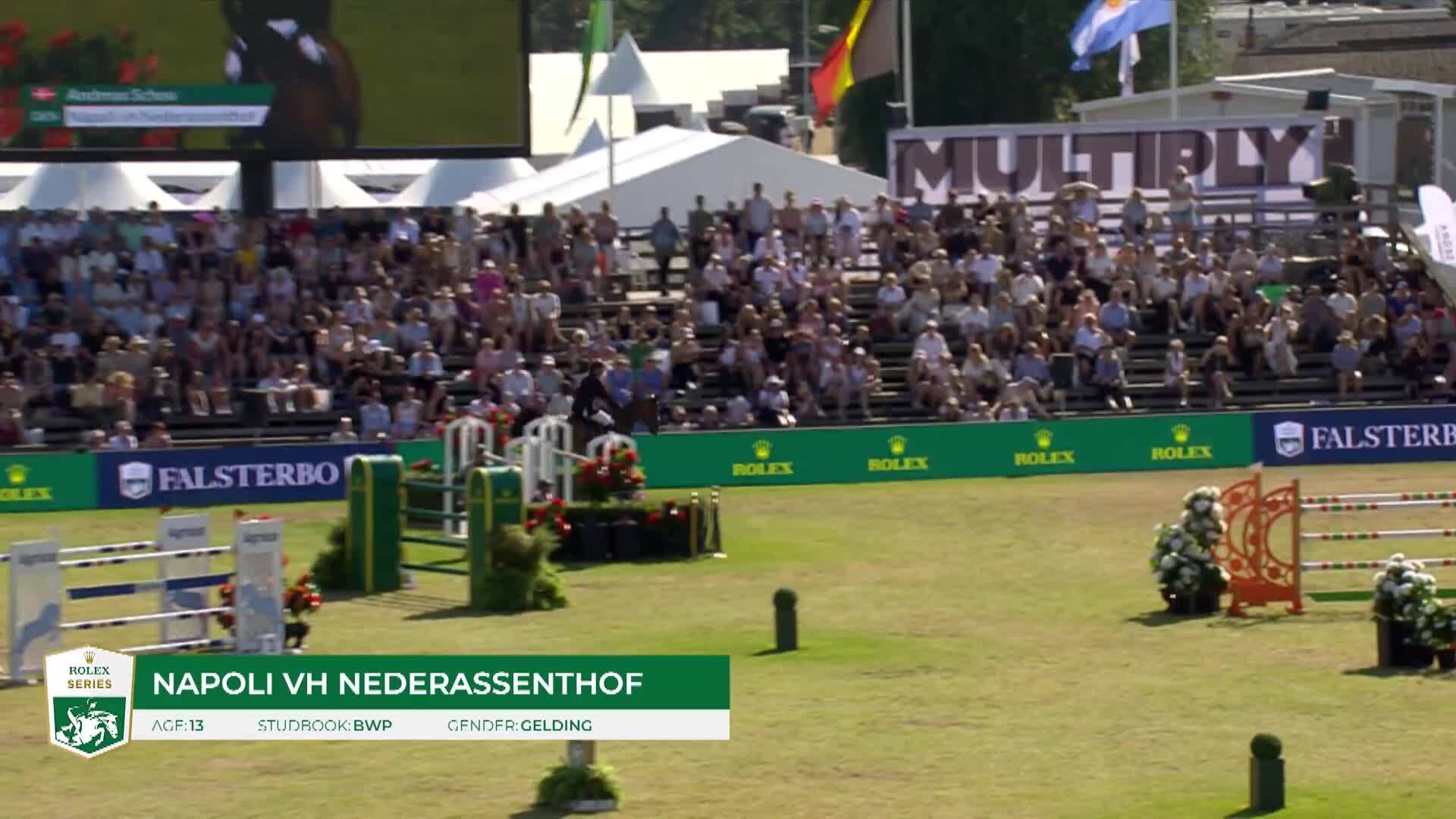 Andreas Schou with Napoli Vh Nederassenthof - CSIO 5* Falsterbo 2026 - Round 2