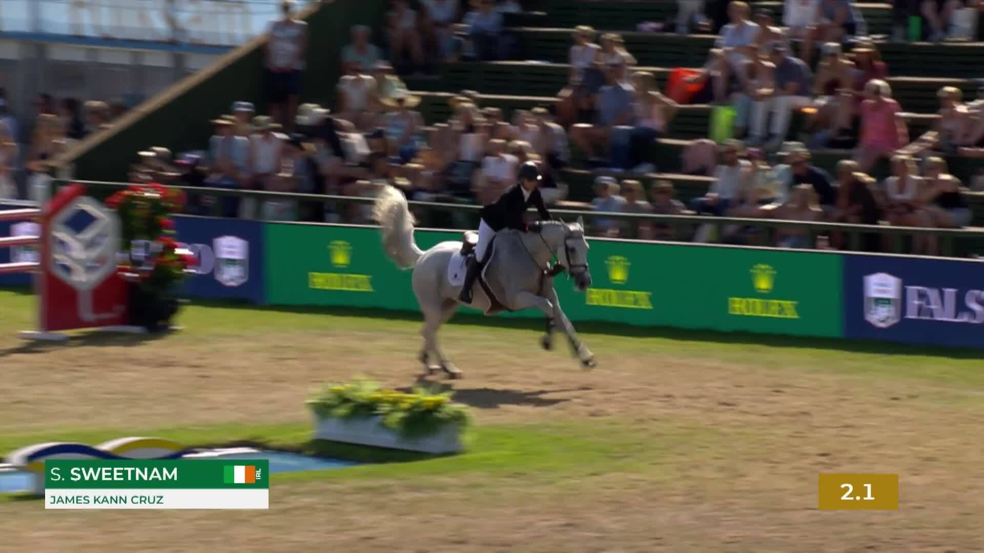 Shane Sweetnam avec James Kann Cruz - CSIO 5* Falsterbo 2026 - Manche 2