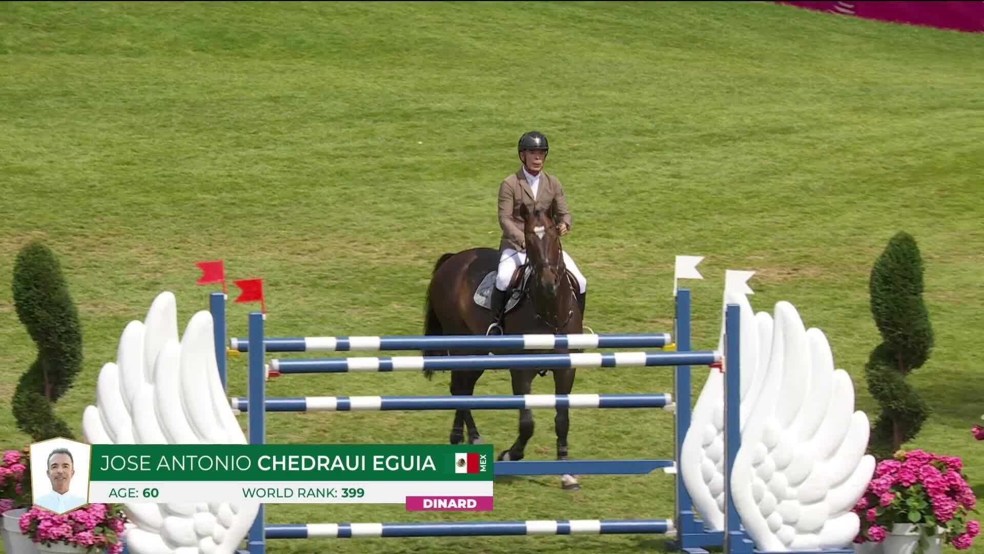 Jose Antonio Chedraui Eguia avec Con-cor - CSI 5* Dinard 2026 - Manche 1