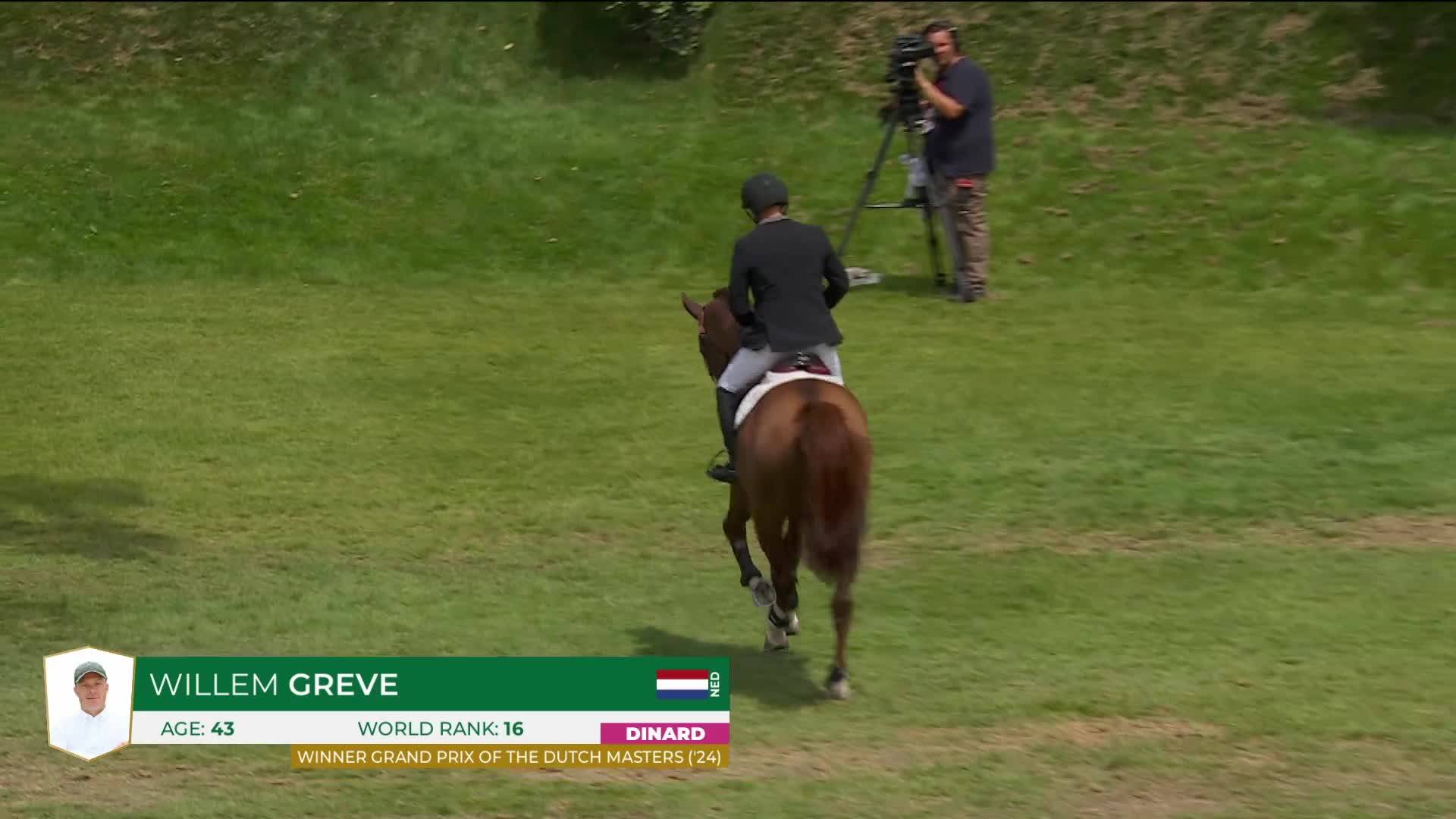 Willem Greve avec Party In de Hus - CSI 5* Dinard 2026 - Manche 1