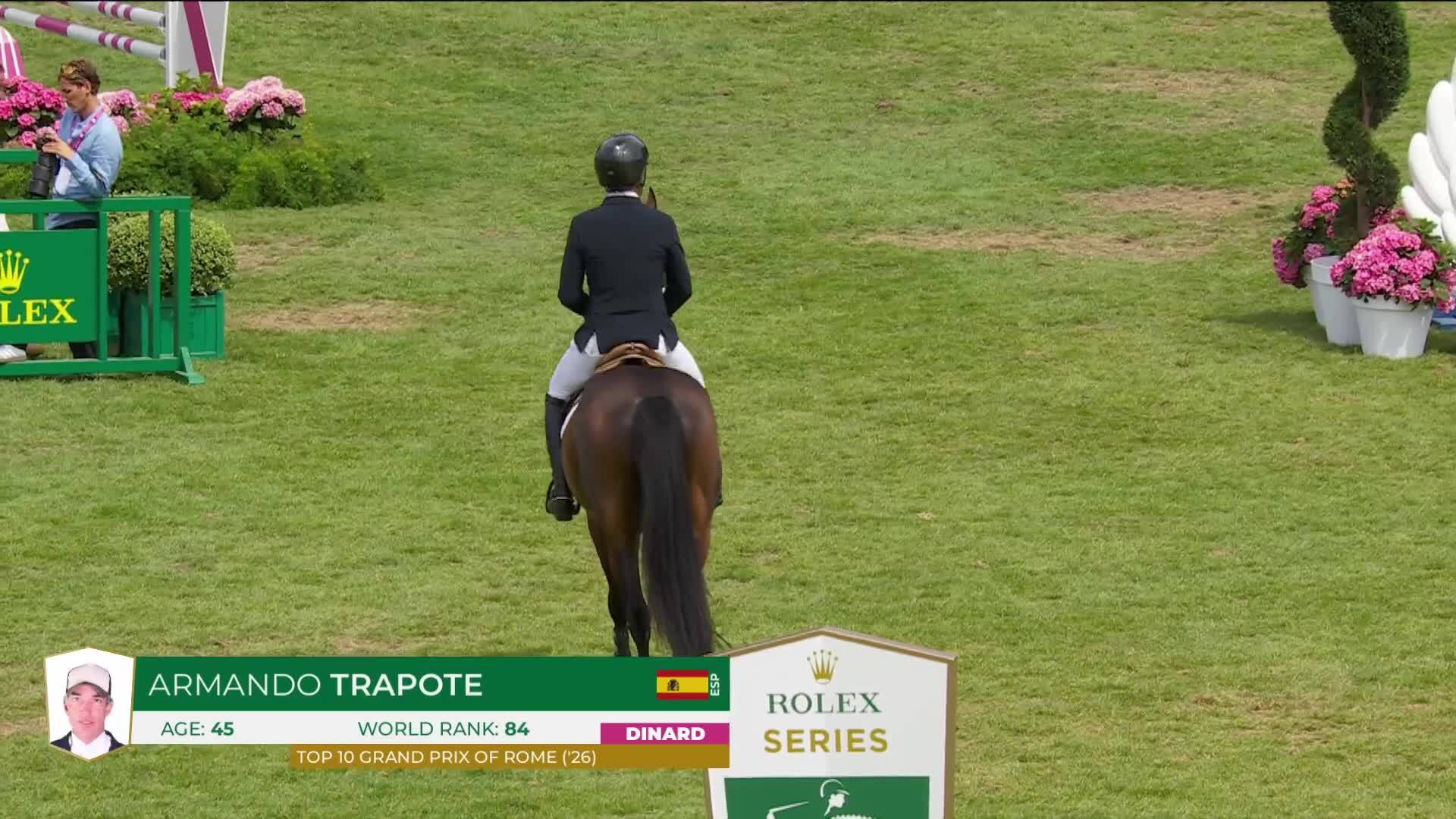 Armando Trapote avec Tornado Vs - CSI 5* Dinard 2026 - Manche 1