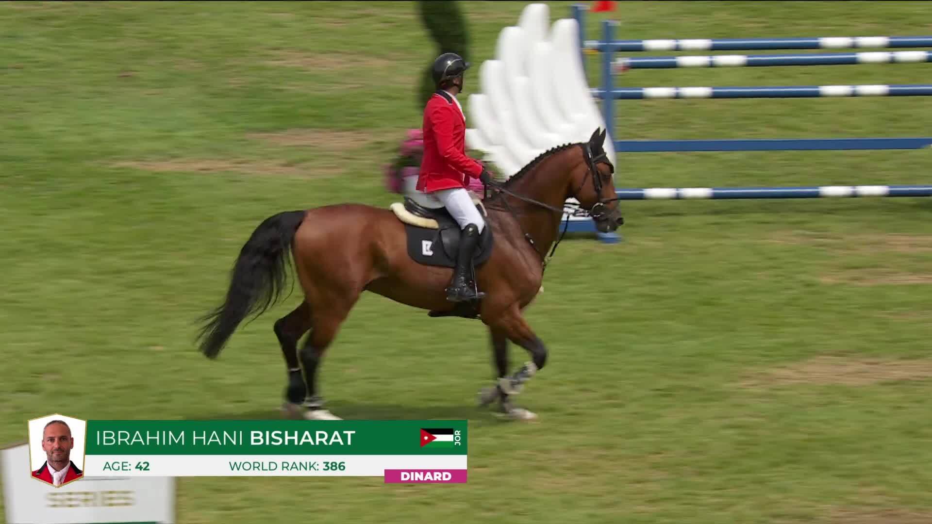 Ibrahim Hani Bisharat avec Lesther - CSI 5* Dinard 2026 - Manche 1