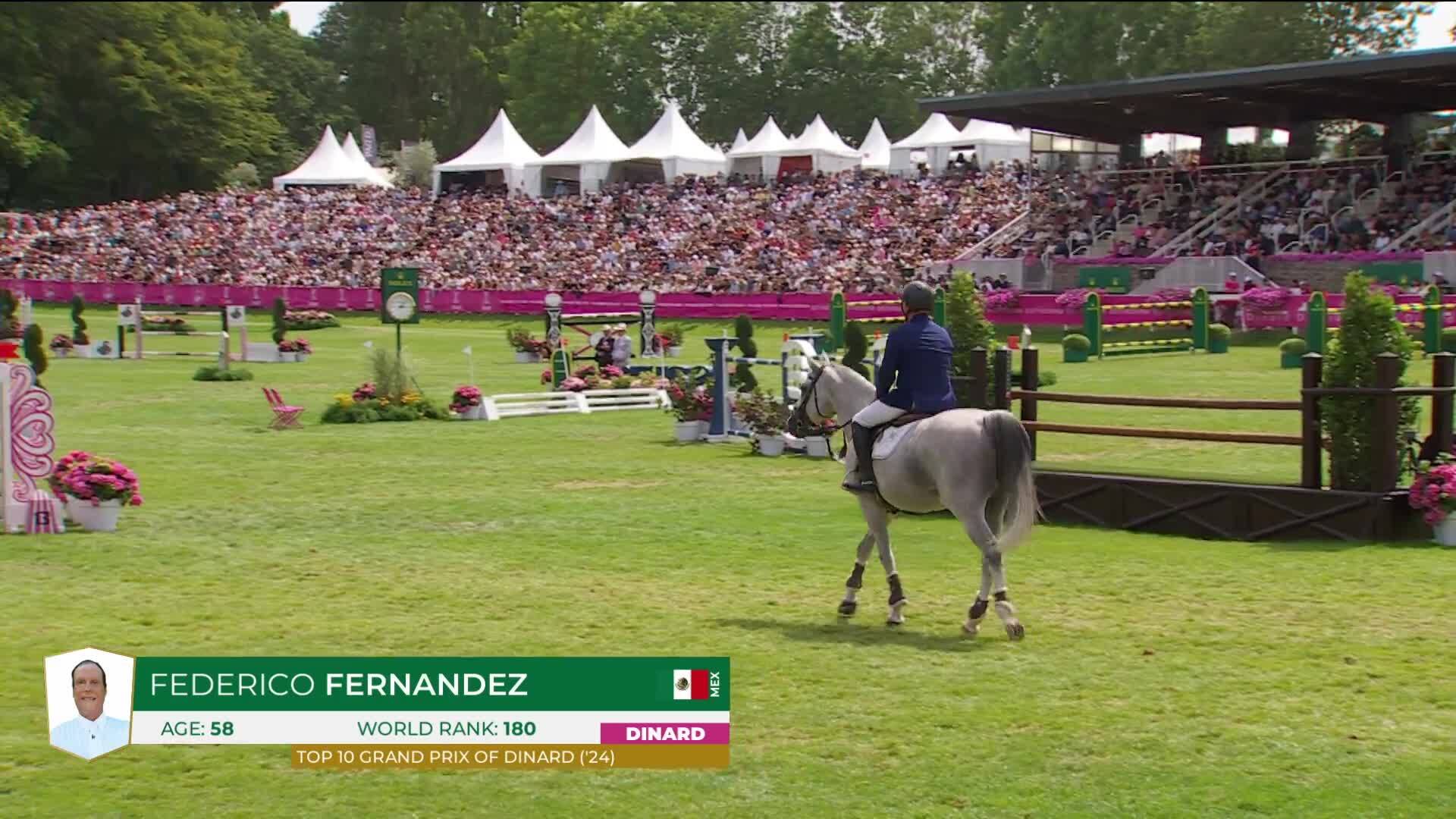 Federico Fernandez avec Romeo - CSI 5* Dinard 2026 - Manche 1