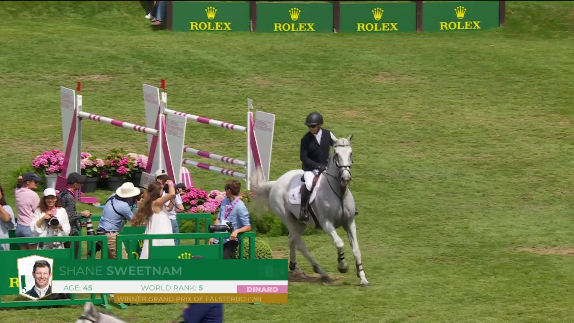 Shane Sweetnam avec James Kann Cruz - CSI 5* Dinard 2026 - Manche 1