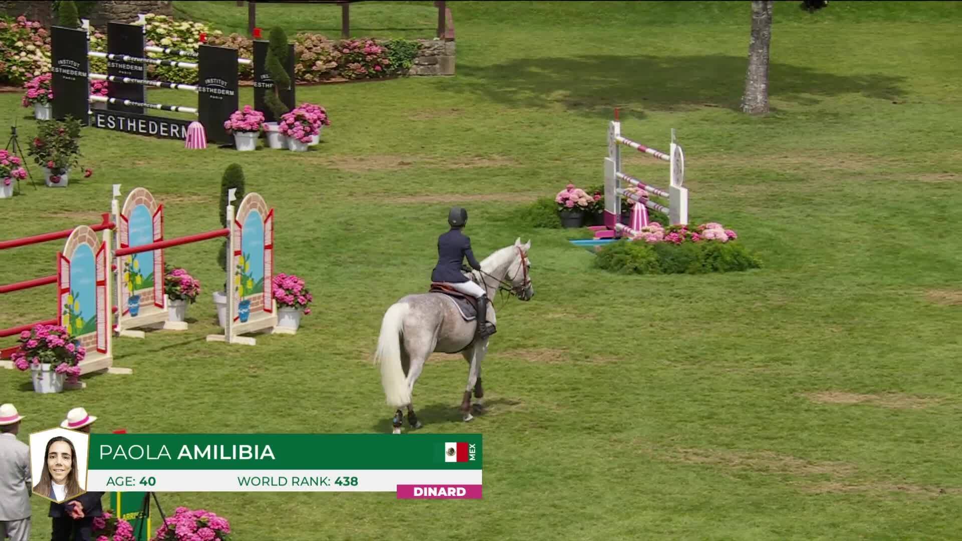 Paola Amilibia avec Quinley - CSI 5* Dinard 2026 - Manche 1