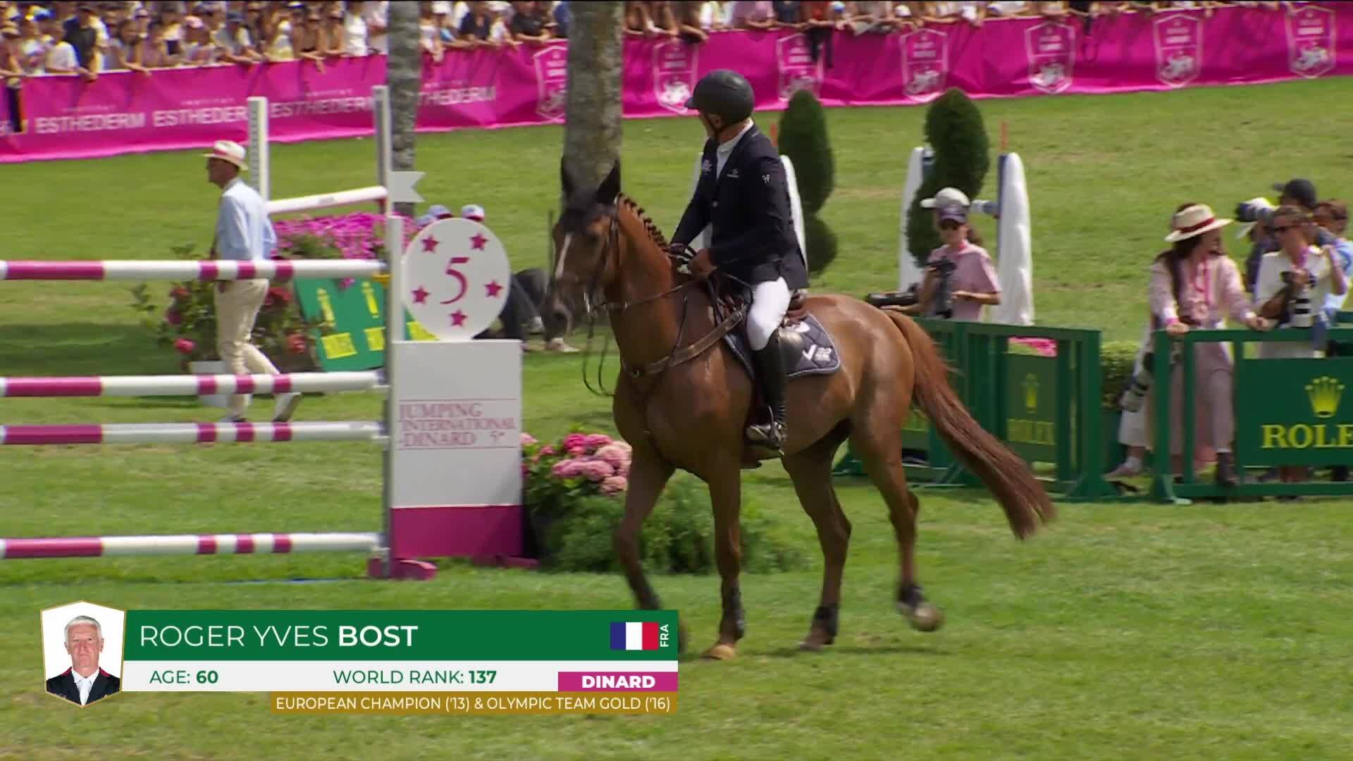 Roger Yves Bost avec Go To Hickstead Mf - CSI 5* Dinard 2026 - Manche 1