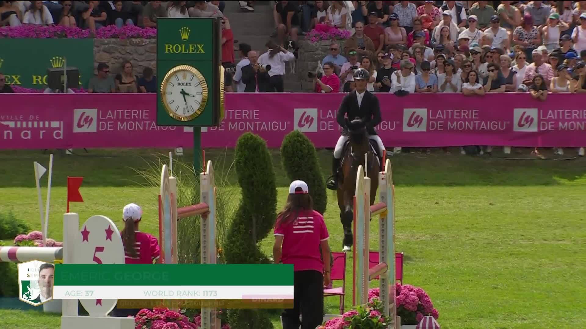 Emeric George avec Cherrydan S - CSI 5* Dinard 2026 - Manche 1