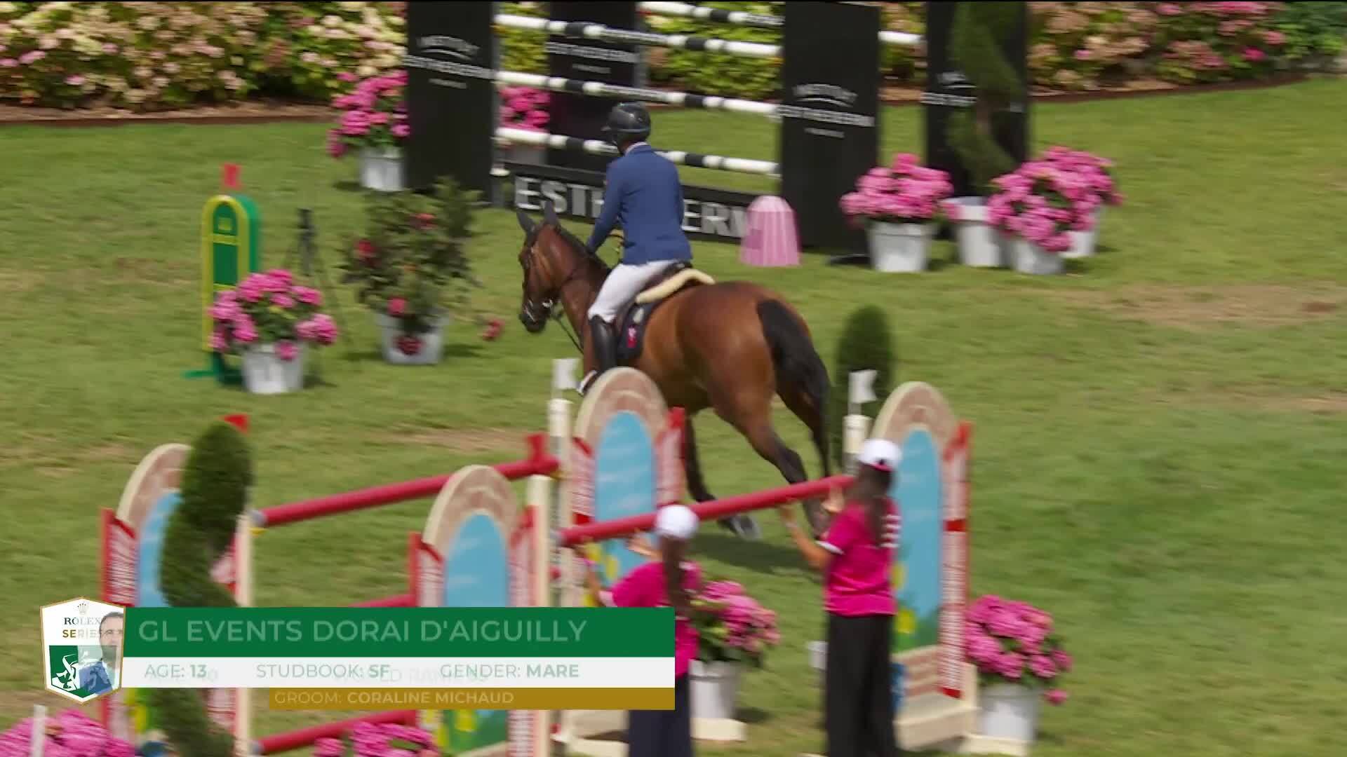 Olivier Perreau avec GL events Dorai d'Aiguilly - CSI 5* Dinard 2026 - Manche 1