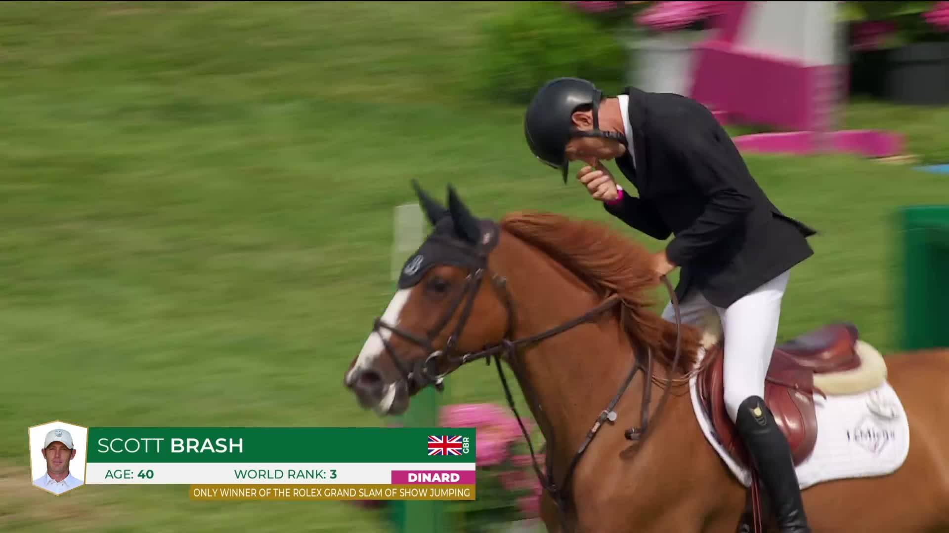 Scott Brash avec Hello Folie - CSI 5* Dinard 2026 - Manche 1