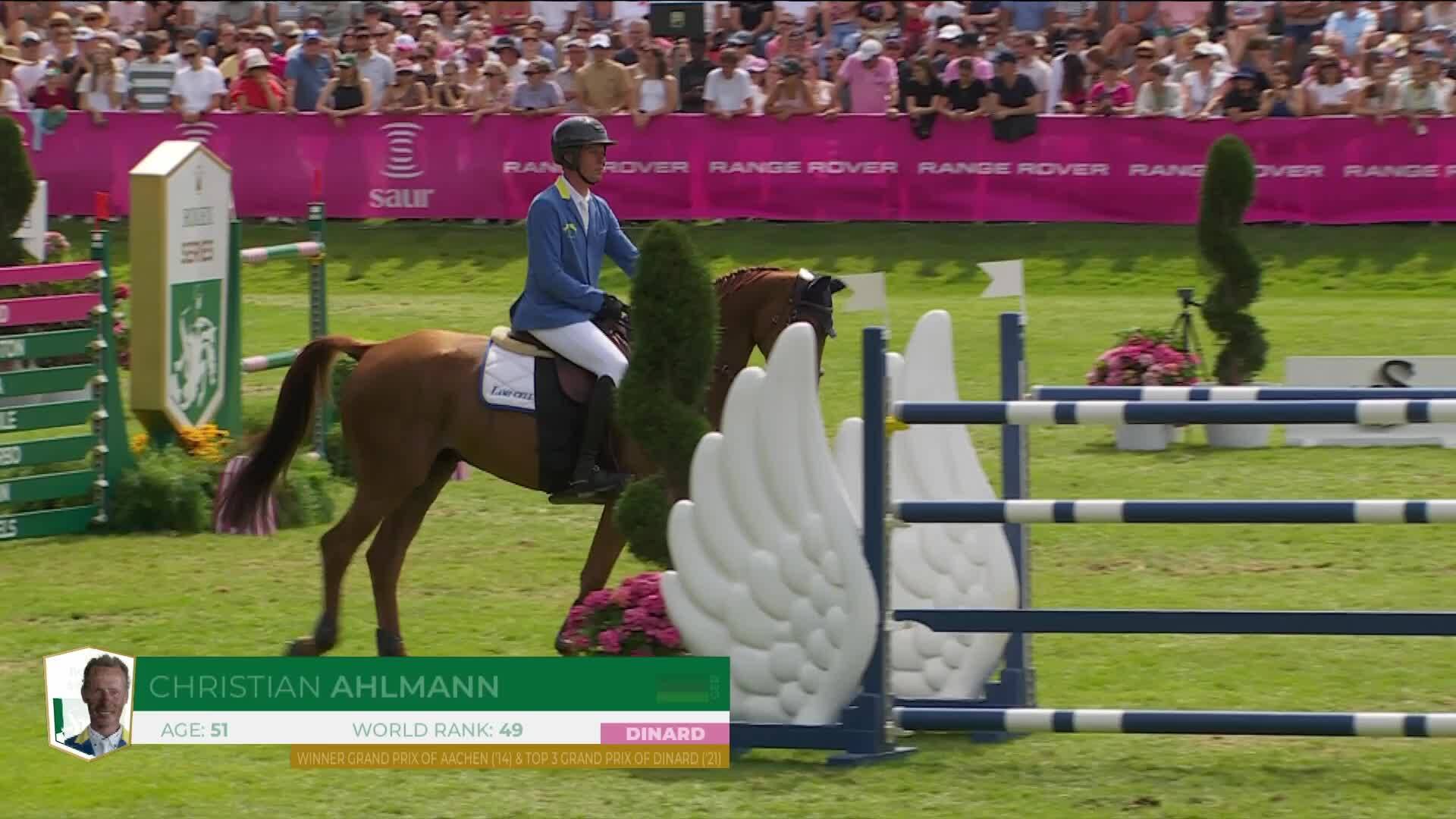 Christian Ahlmann avec Sheeran Wl - CSI 5* Dinard 2026 - Manche 1