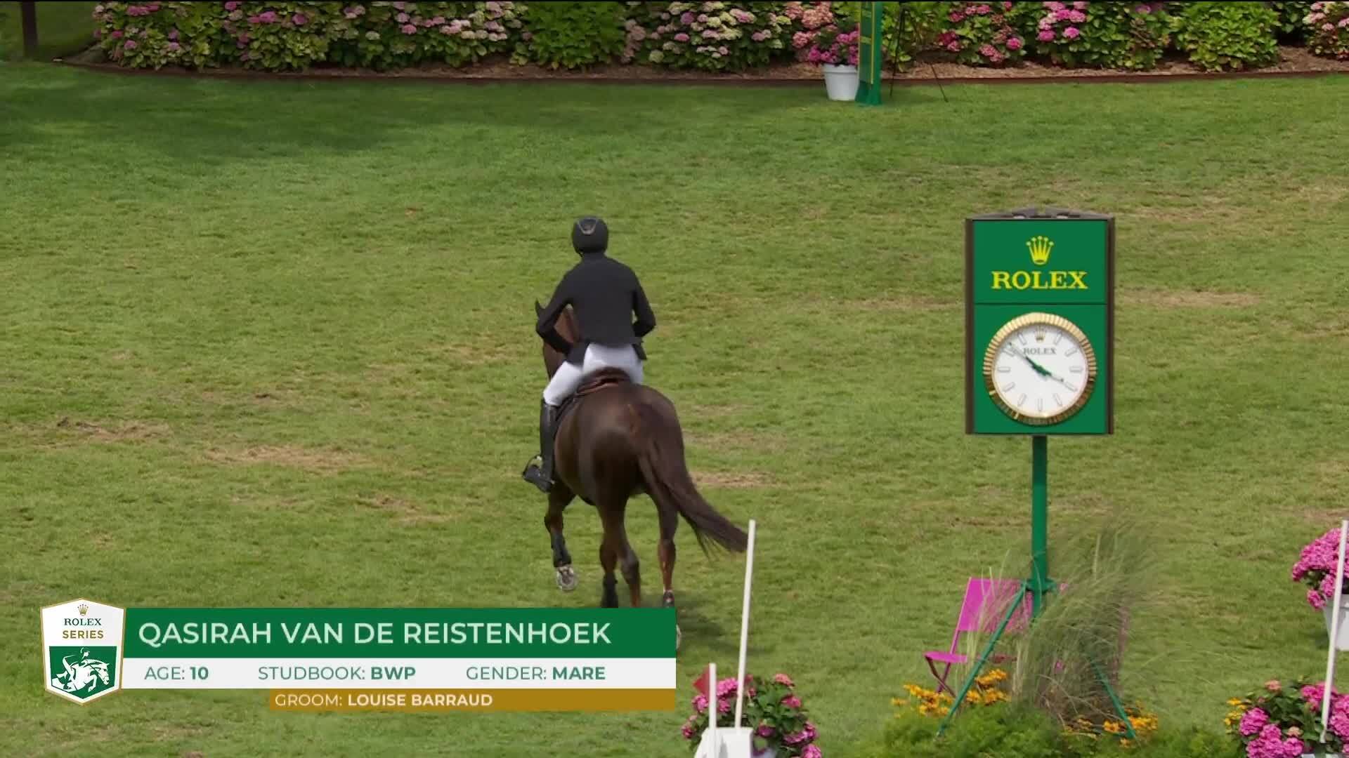 Henrik Von Eckermann avec Qasirah Van de Reistenhoek - CSI 5* Dinard 2026 - Manche 1
