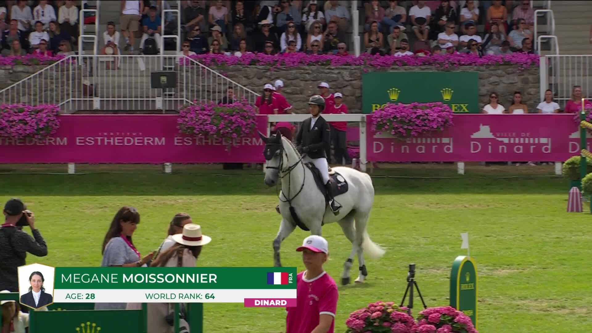 Megane Moissonnier avec Glamour du Lys - CSI 5* Dinard 2026 - Manche 1